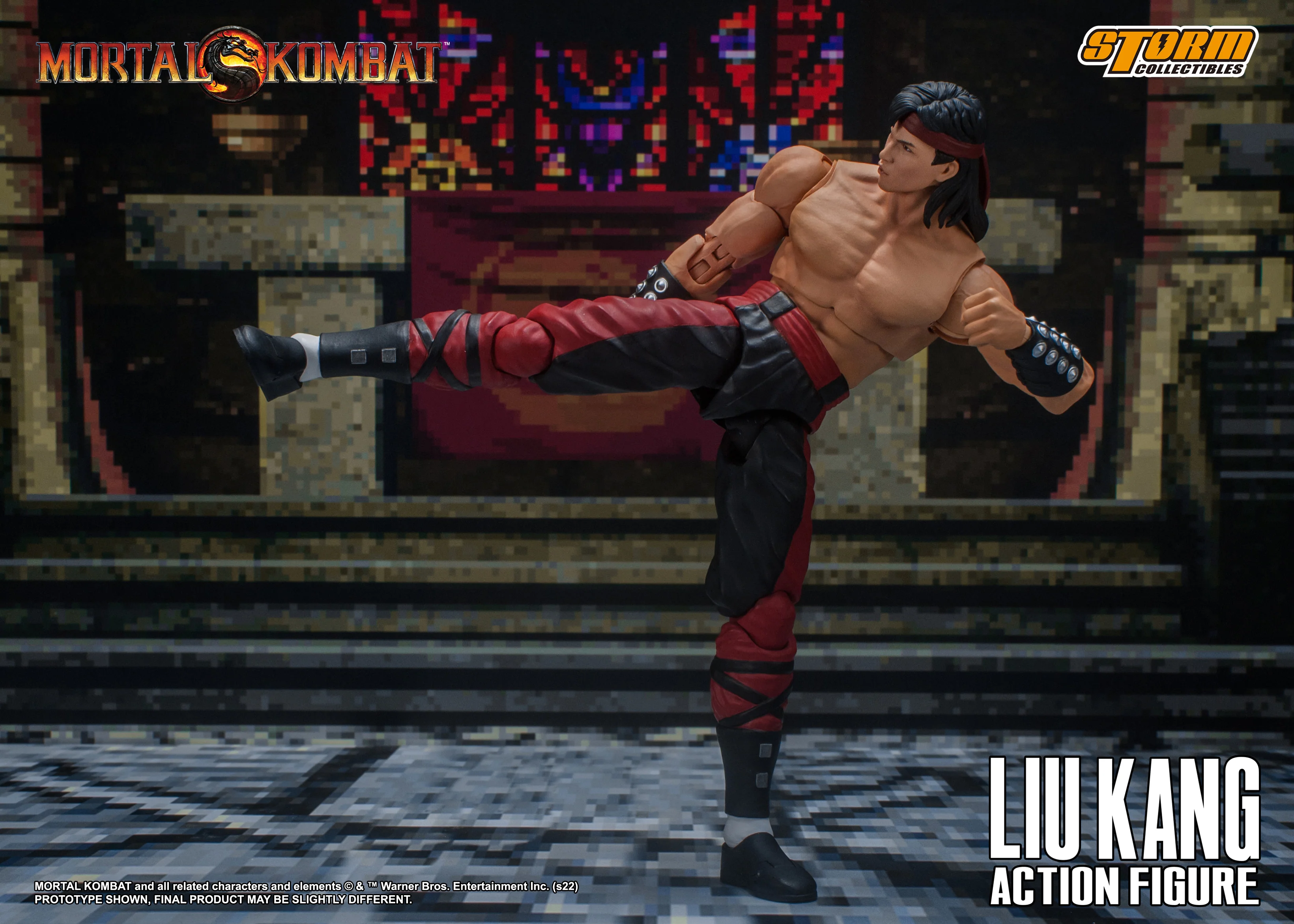 Liu Kang Mortal Kombat Storm Collectibles 1/12 Action Figure - Image 17
