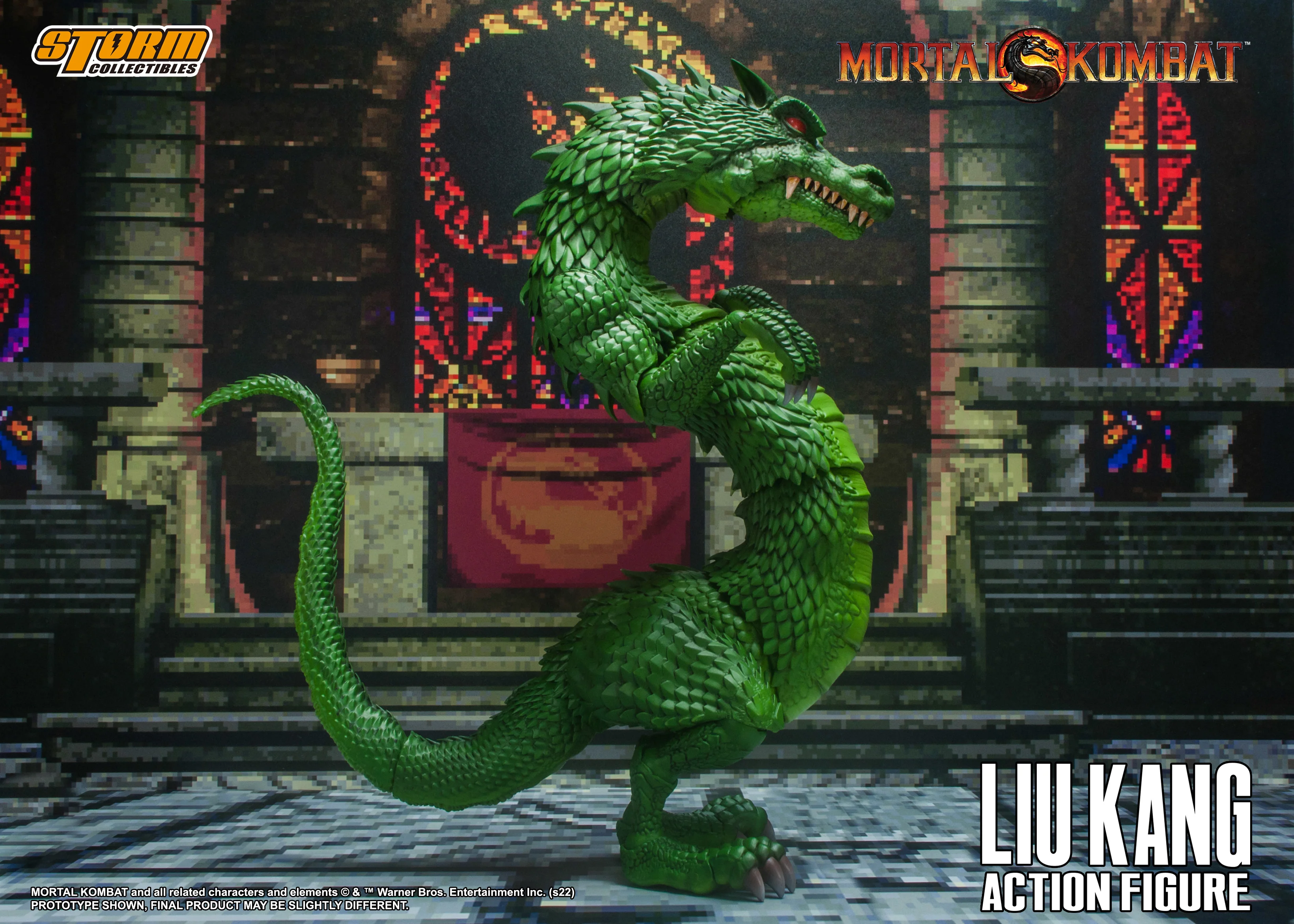 Liu Kang Mortal Kombat Storm Collectibles 1/12 Action Figure - Image 2