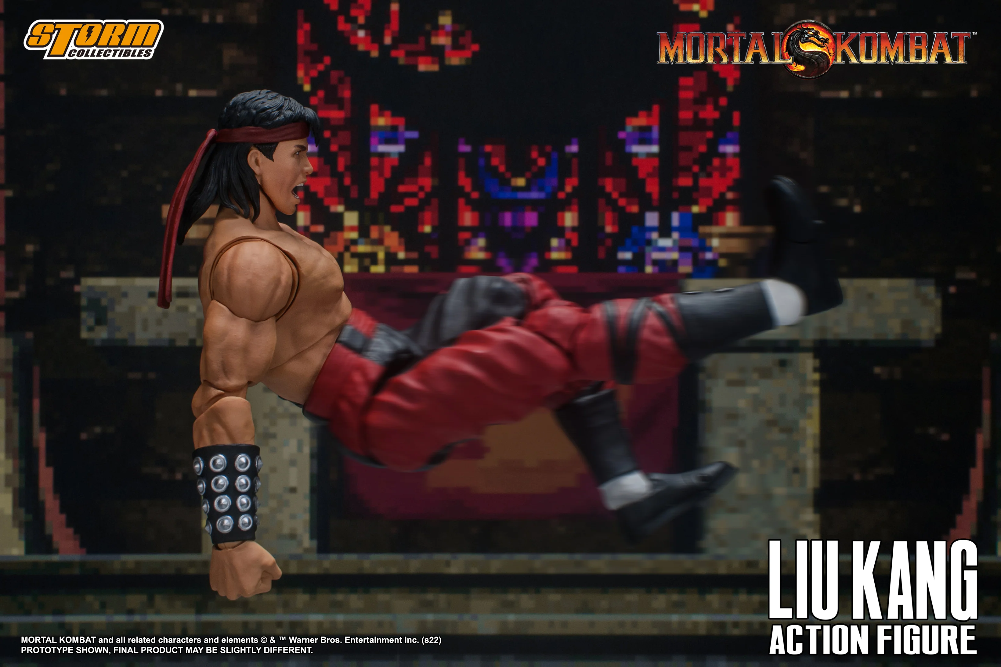 Liu Kang Mortal Kombat Storm Collectibles 1/12 Action Figure - Image 20