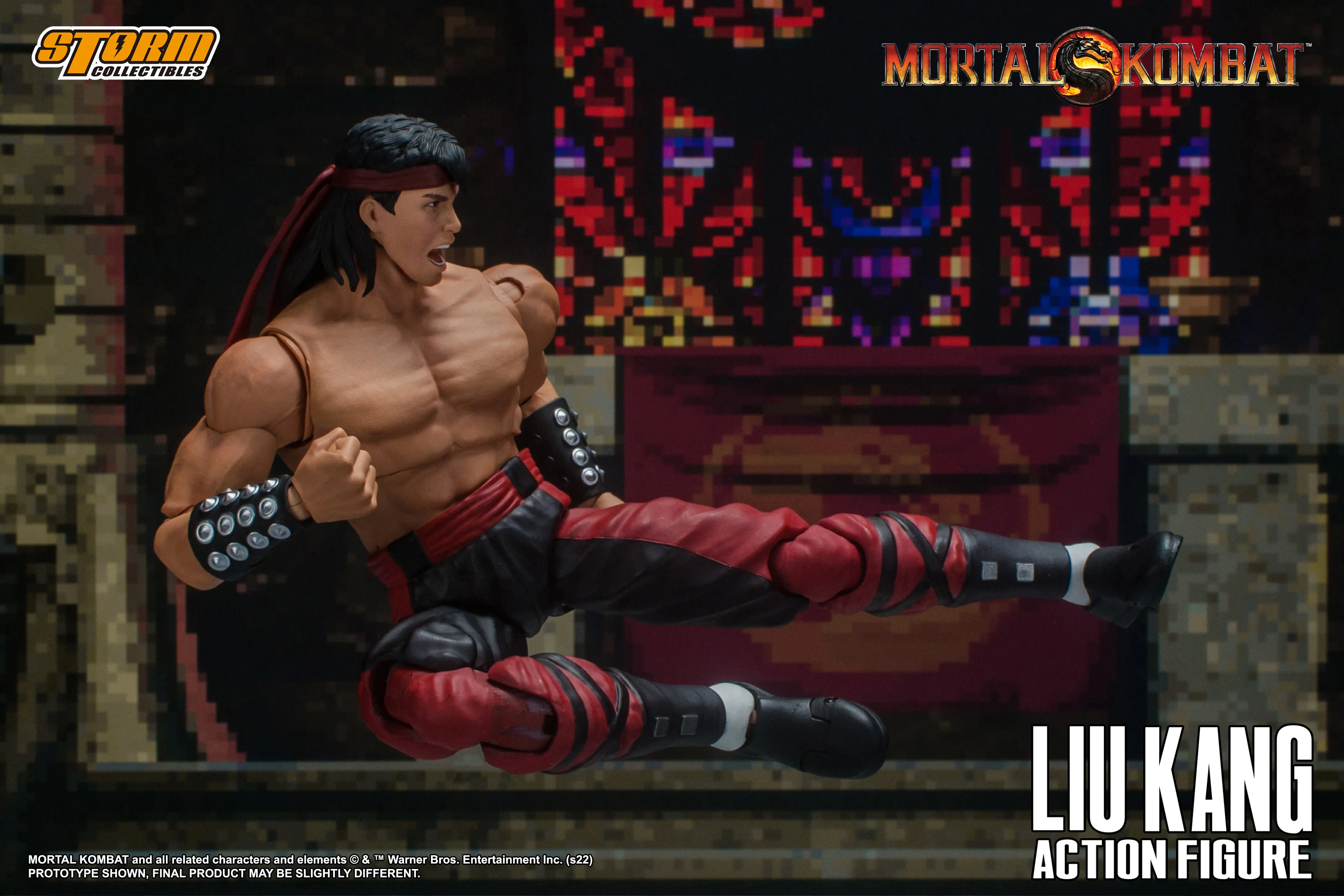 Liu Kang Mortal Kombat Storm Collectibles 1/12 Action Figure - Image 21