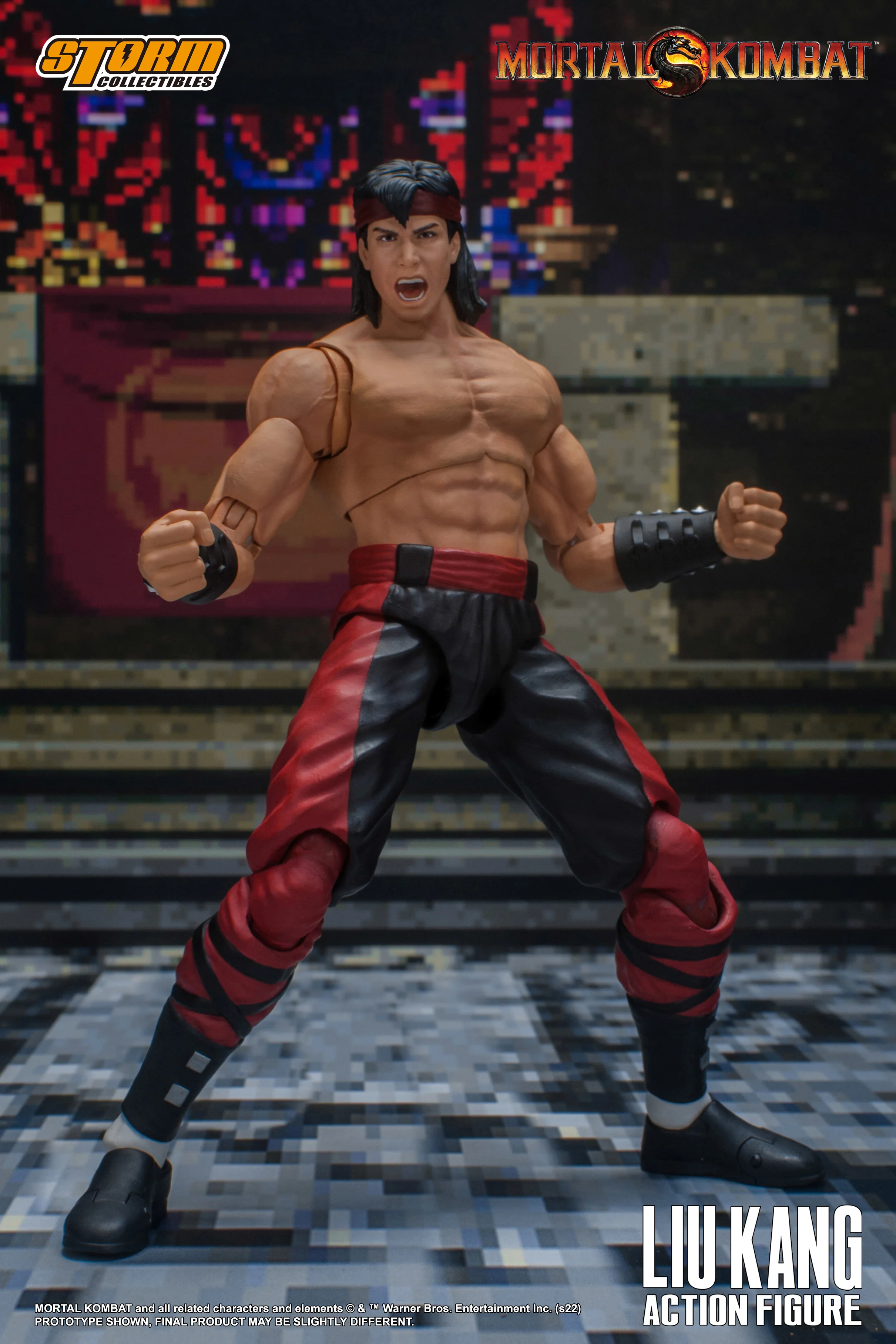 Liu Kang Mortal Kombat Storm Collectibles 1/12 Action Figure - Image 22