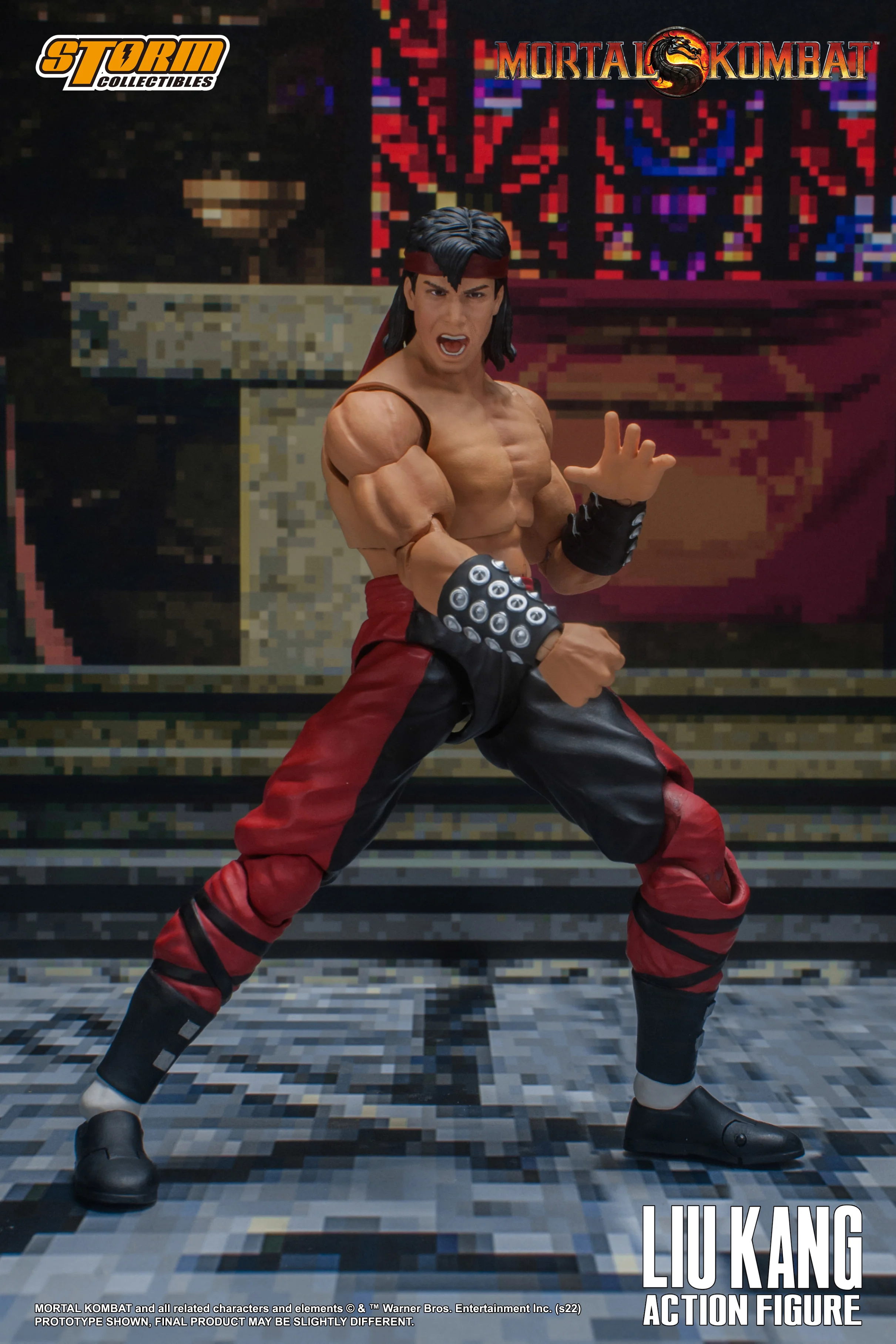 Liu Kang Mortal Kombat Storm Collectibles 1/12 Action Figure - Image 23
