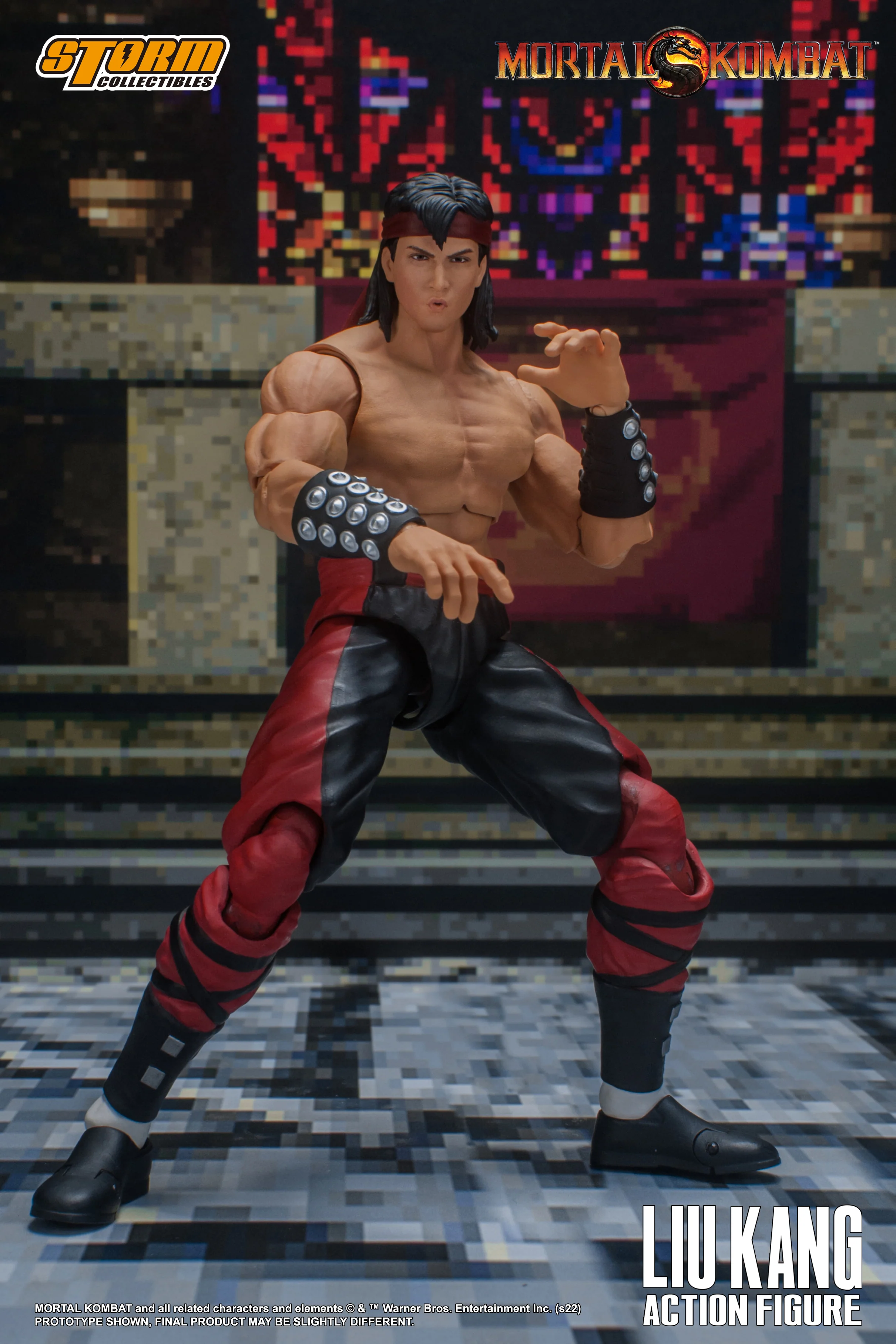 Liu Kang Mortal Kombat Storm Collectibles 1/12 Action Figure - Image 24