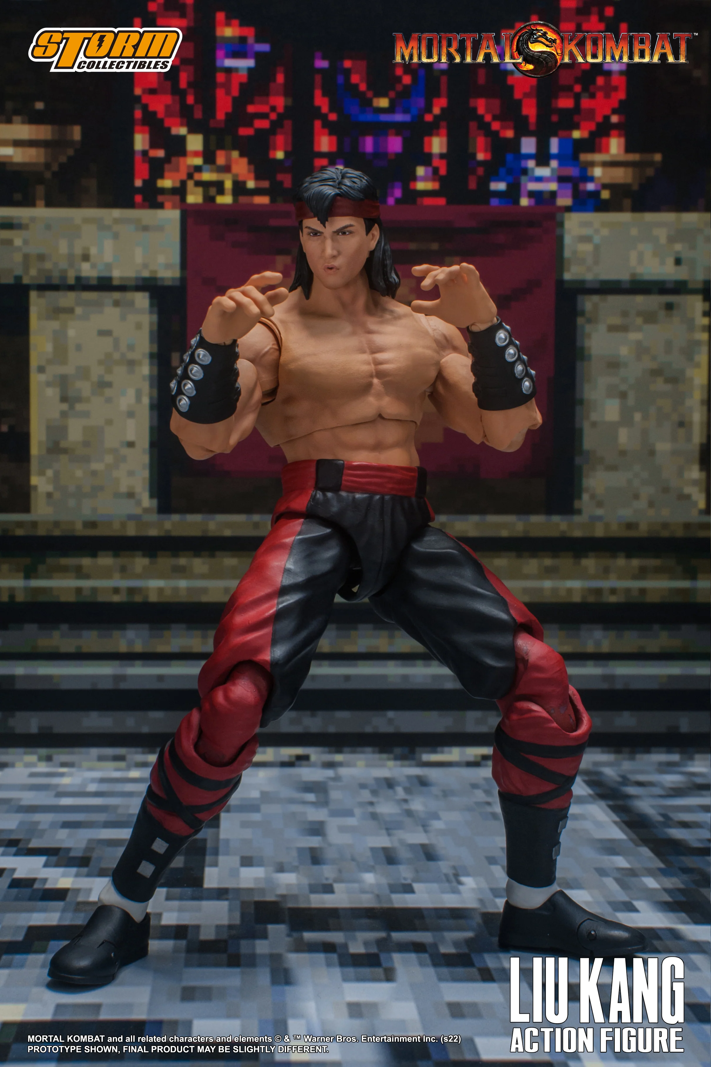 Liu Kang Mortal Kombat Storm Collectibles 1/12 Action Figure - Image 26