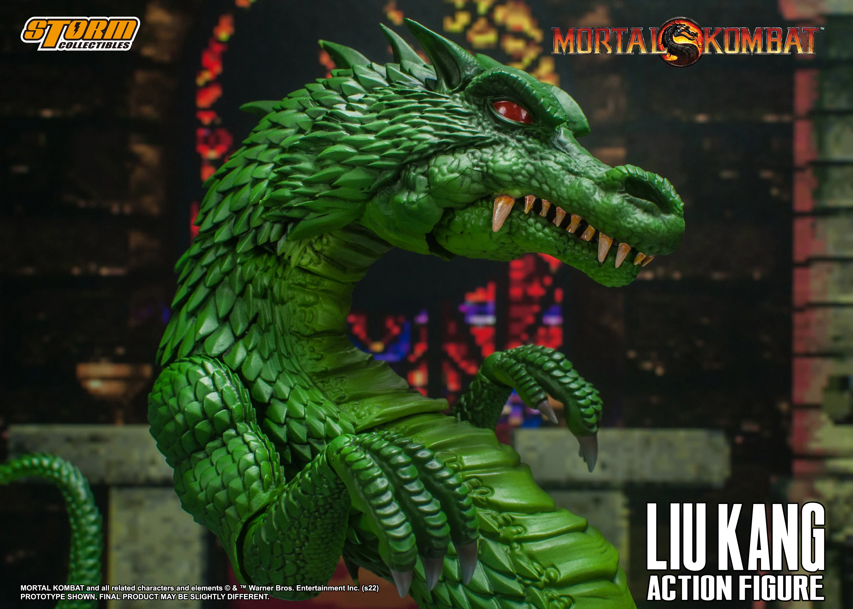 Liu Kang Mortal Kombat Storm Collectibles 1/12 Action Figure - Image 3