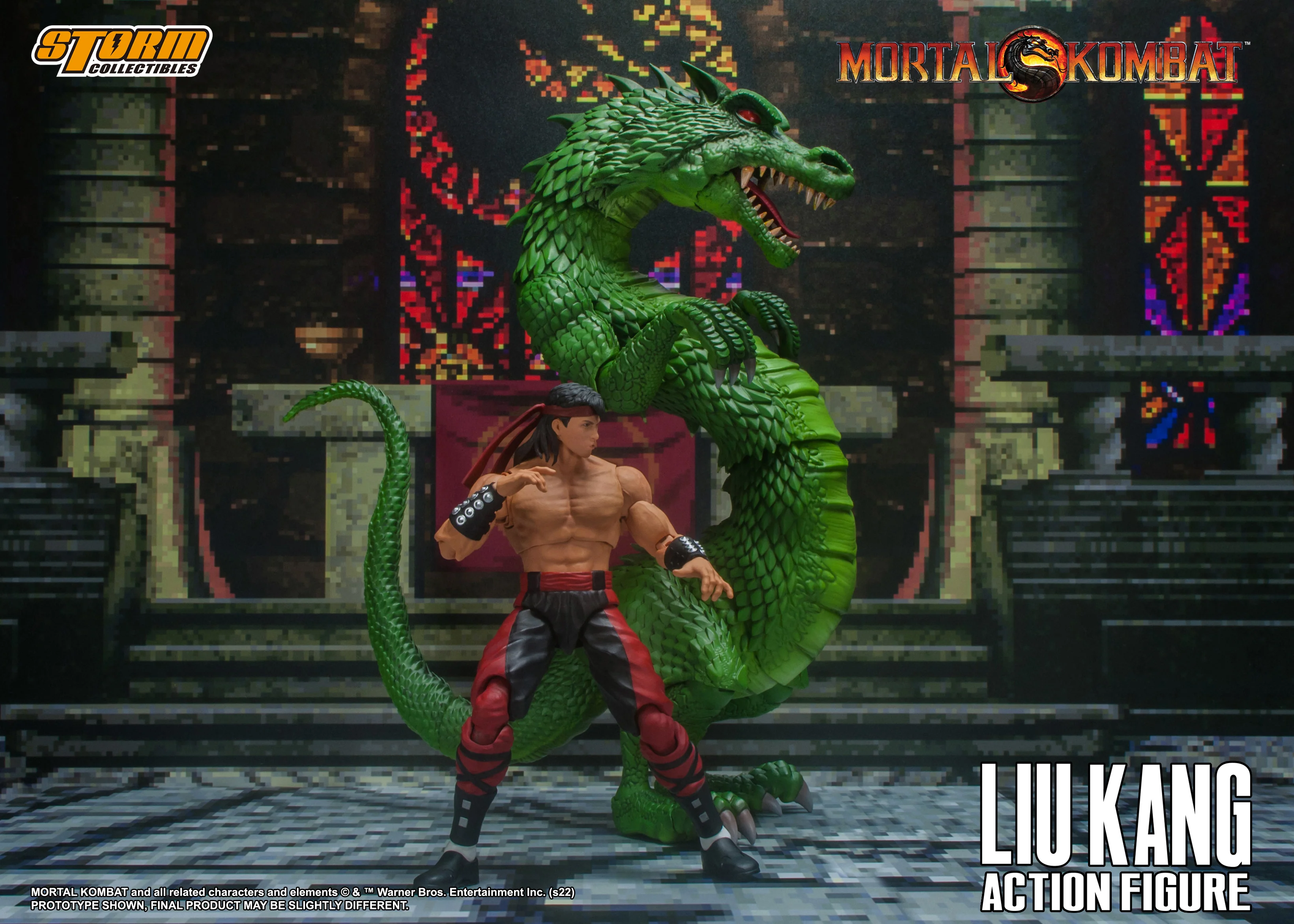 Liu Kang Mortal Kombat Storm Collectibles 1/12 Action Figure - Image 8