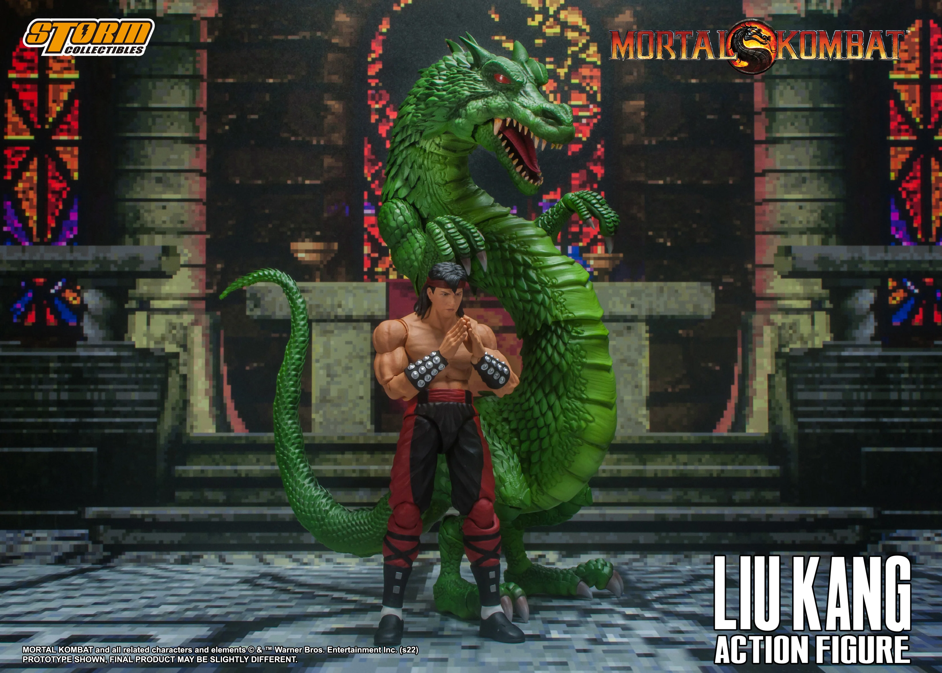 Liu Kang Mortal Kombat Storm Collectibles 1/12 Action Figure - Image 9