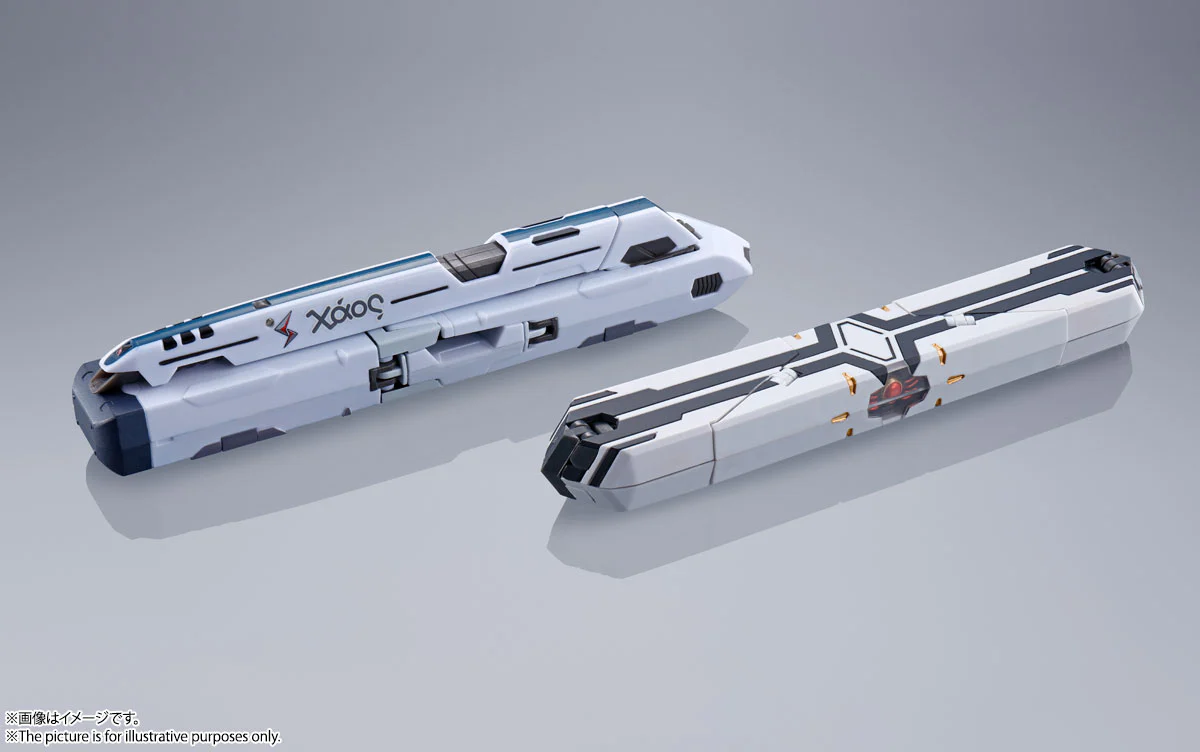 Macross DX Chogokin VF-31J Siegfried (Hayate Immelman Machine) Fold Projection Unit Equipment - Image 6