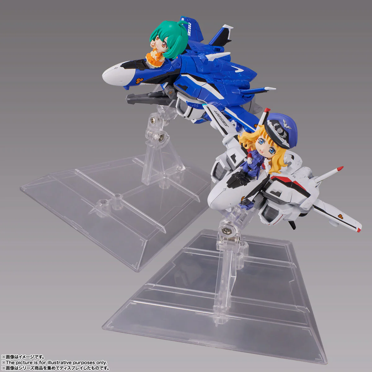 Macross Frontier Tiny Session VF-25F Messiah Valkyrie (Alto Use) w/ Sheryl - Image 10