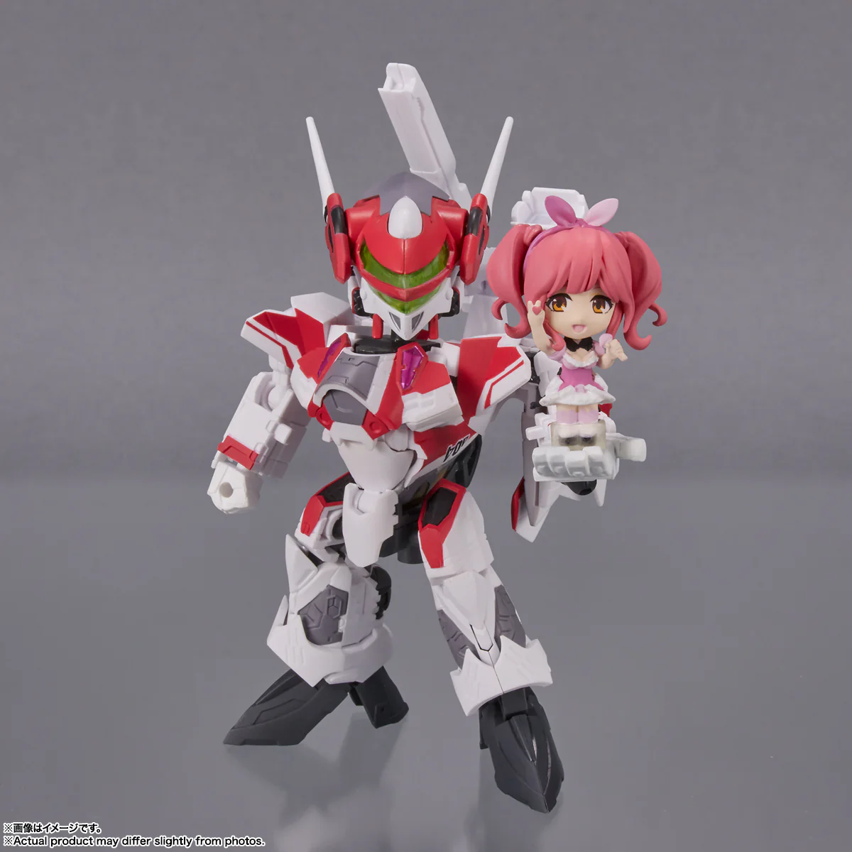 Macross Tiny Session VF-31C Siegfried (Mirage Farina Jenius) w/ Makina Nakajima - Image 2