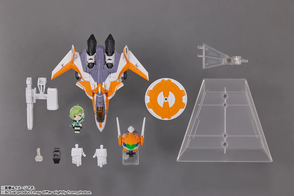 Macross Tiny Session VF-31E Siegfried (Chuck Mustang Use) w/ Reina Prowler - Image 11