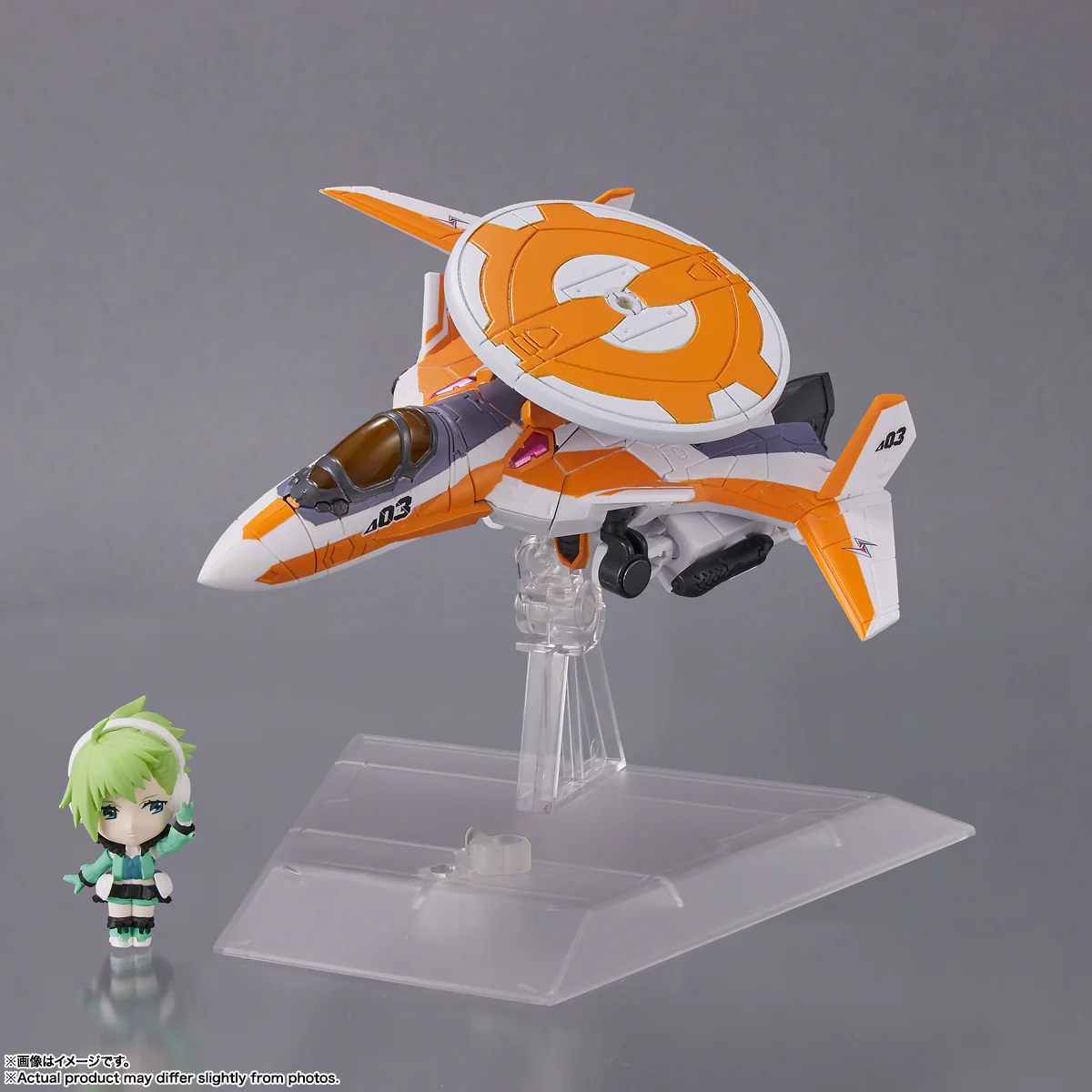 Macross Tiny Session VF-31E Siegfried (Chuck Mustang Use) w/ Reina Prowler - Image 8