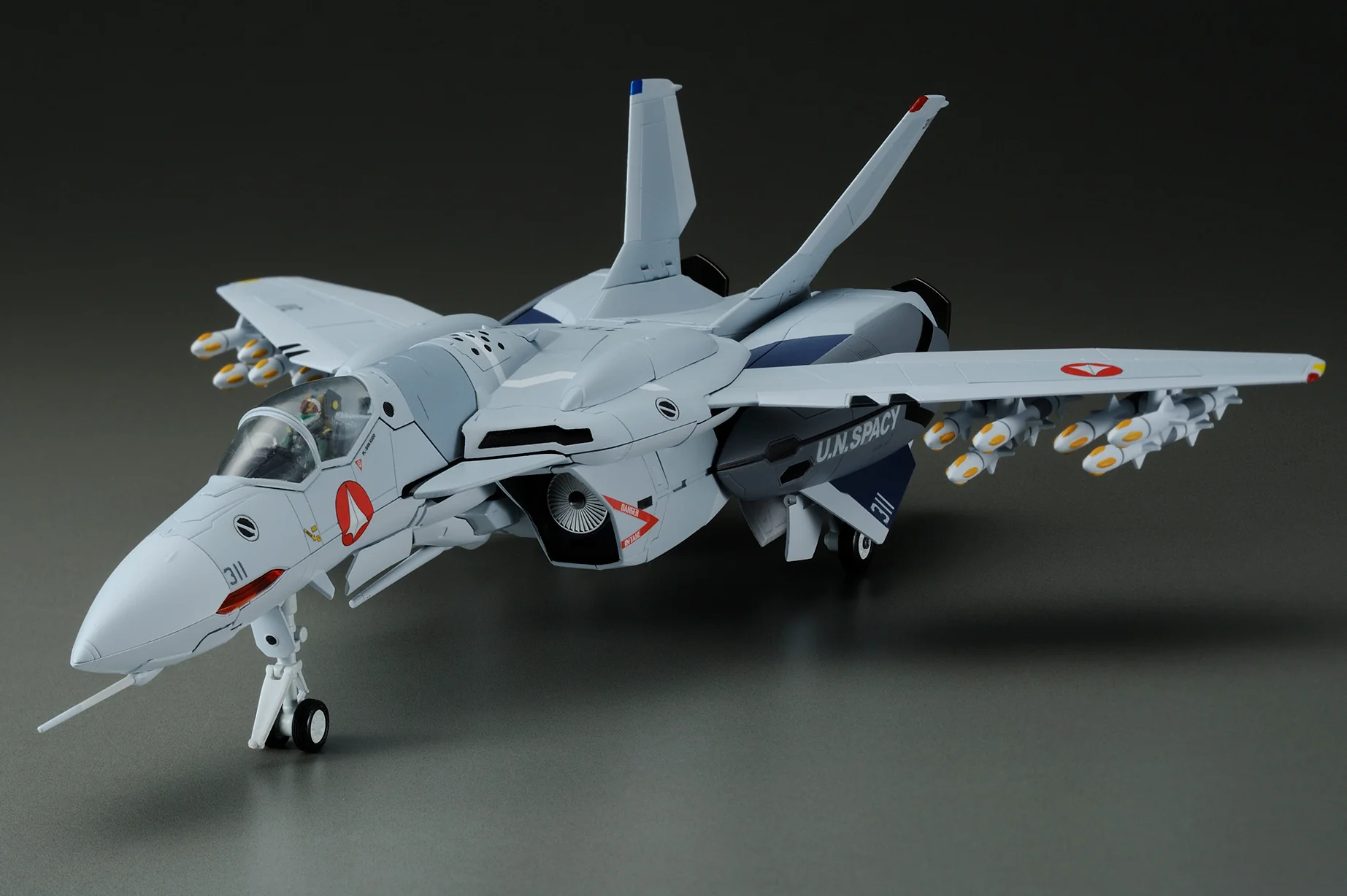 Macross Zero Arcadia 1/60 Kanzen Henkei VF-0A Phoenix Shin Kudo Mounted Machine (Reissue) - Image 6