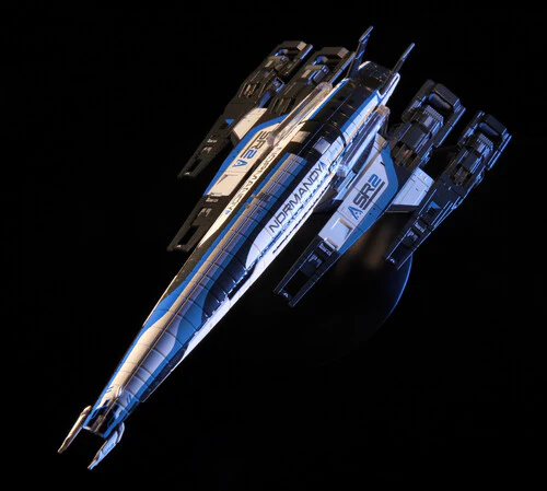 Mass Effect Normandy SR-2 Die-Cast Ship