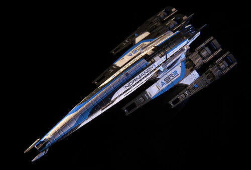 Mass Effect Normandy SR-2 Die-Cast Ship - Image 6