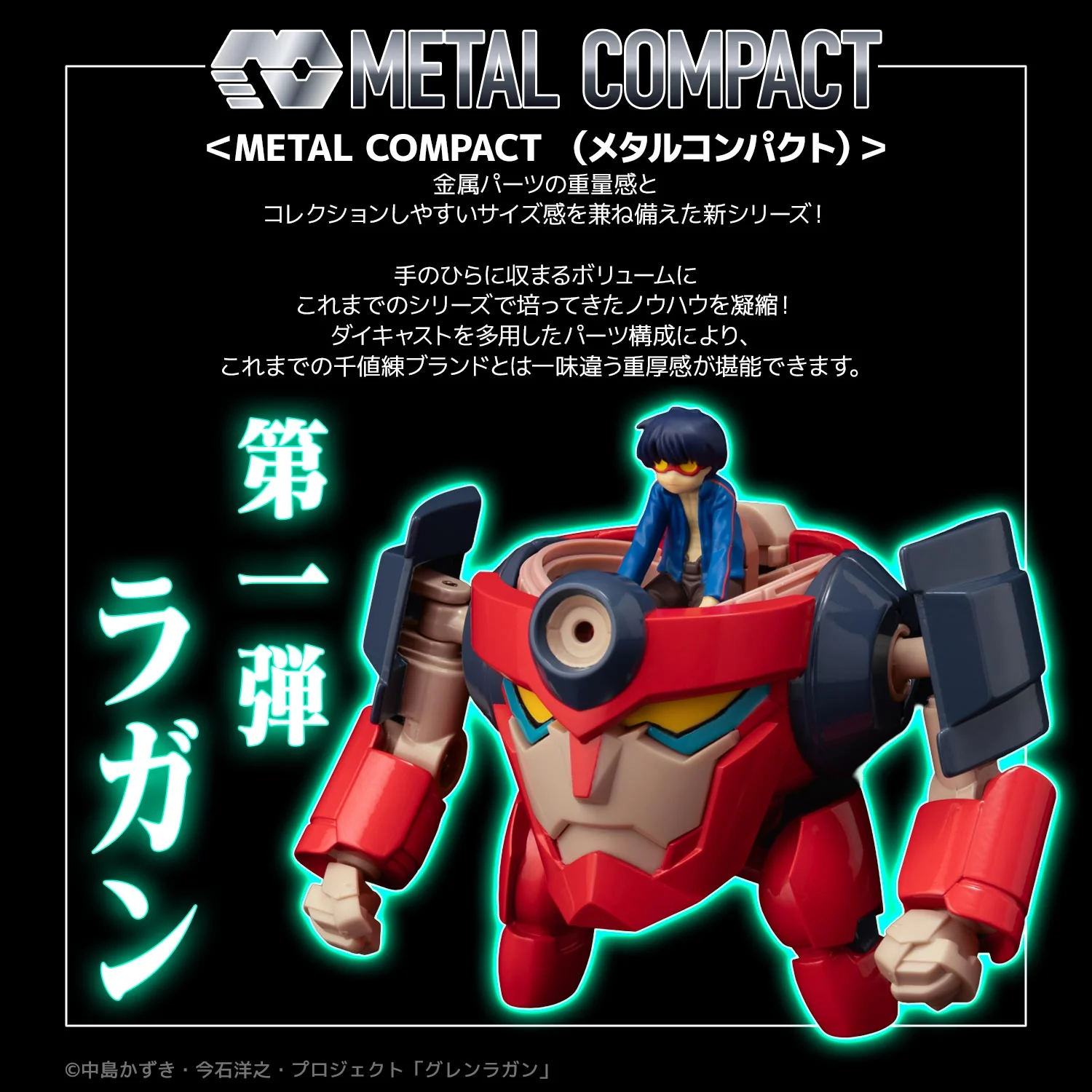 [PREORDER] Metal Compact Lagann - Image 2