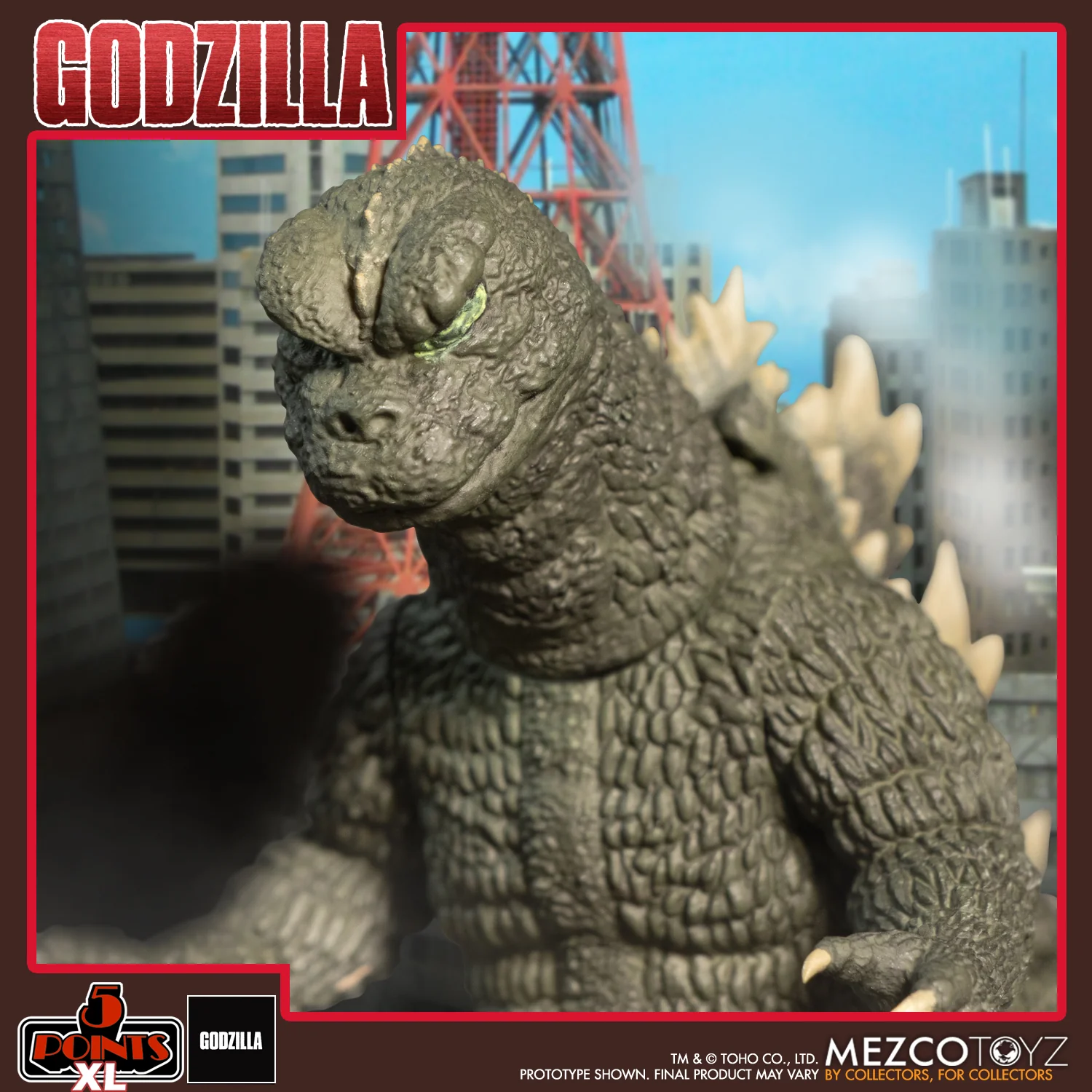 Mezco 5 Points XL Godzilla vs Hedorah Box Set - Image 4