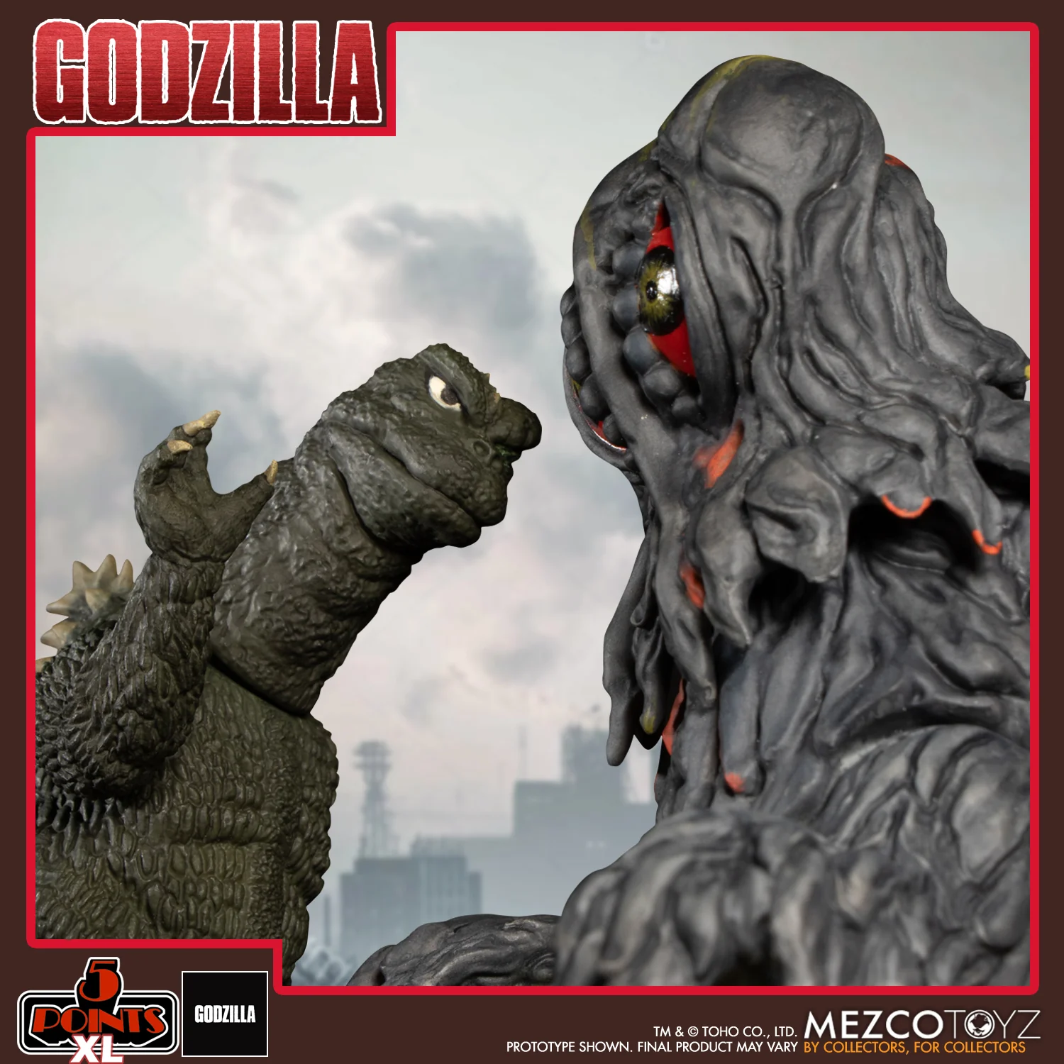 Mezco 5 Points XL Godzilla vs Hedorah Box Set - Image 5