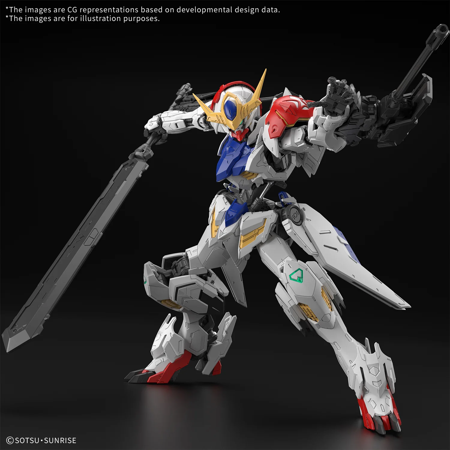 MG 1/100 Gundam Barbatos Lupus - Image 3