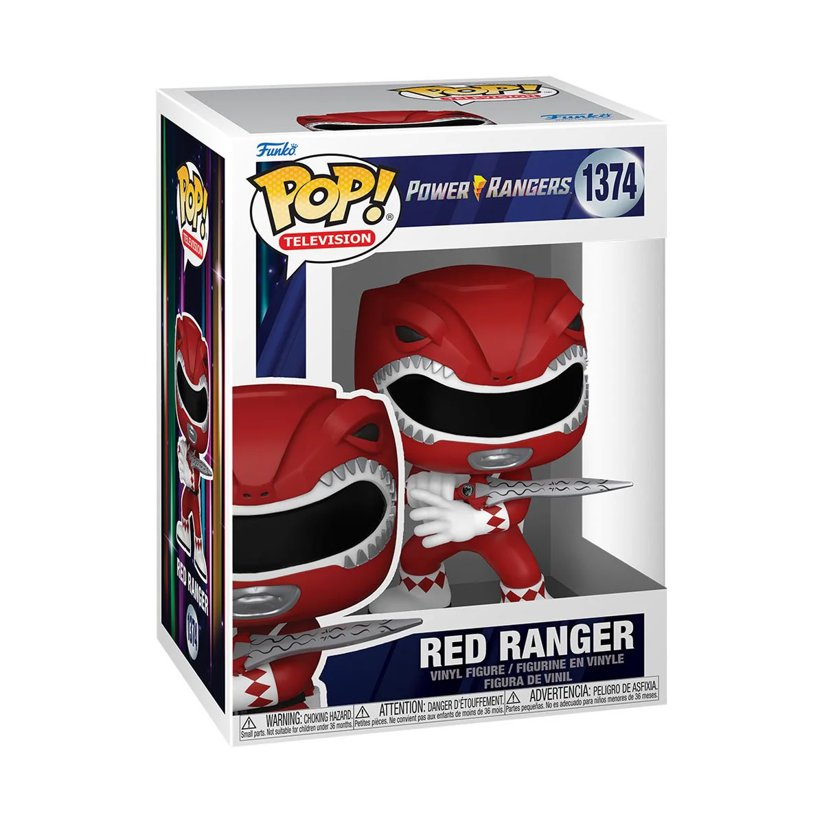 Mighty Morphin Red Ranger 30th Anniversary Pop! Vinyl Figure - Image 2