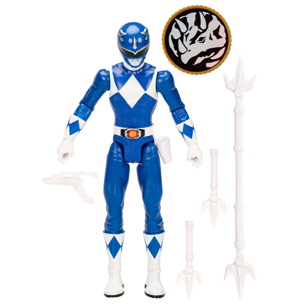 Mighty Morphin VHS Figure - Blue Ranger - Image 2