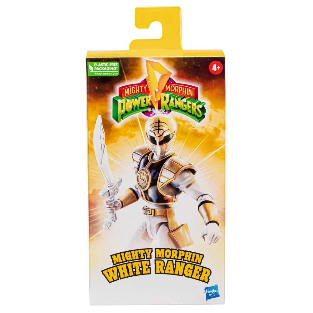 Mighty Morphin VHS Figure - White Ranger - Image 5