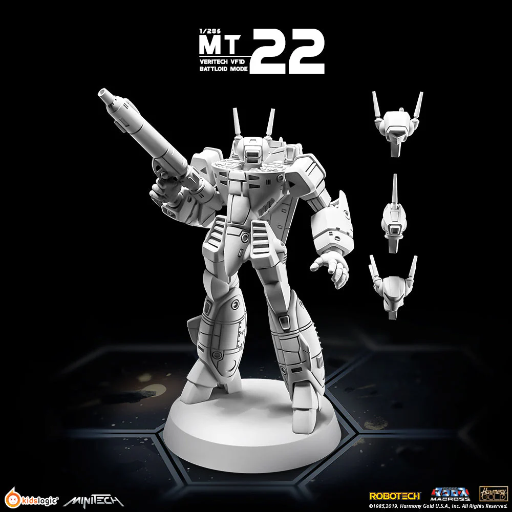 Minitech MT22 Veritech VF-1D Battloid Mode - Image 2