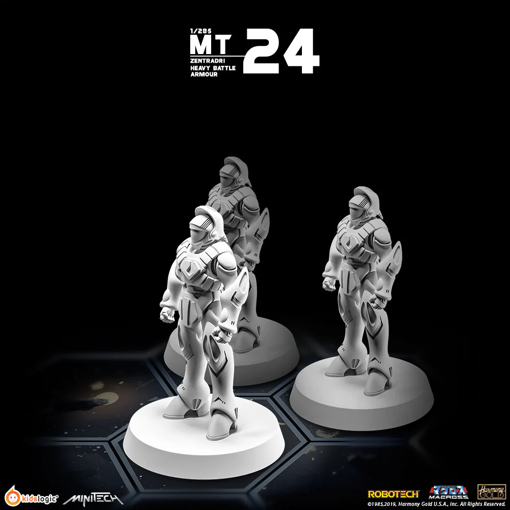 Minitech MT24 Zentraedi Heavy Battle Armor (Set of 3) - Image 2