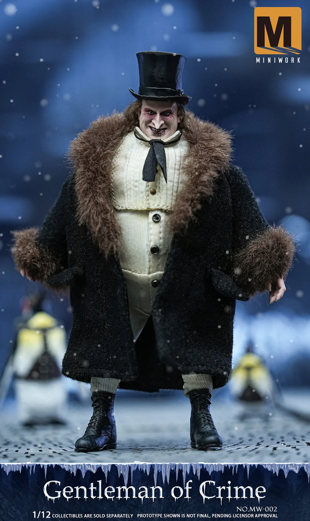 MINIWORK Gentleman of Crime 1/12 Scale Figure - Image 2