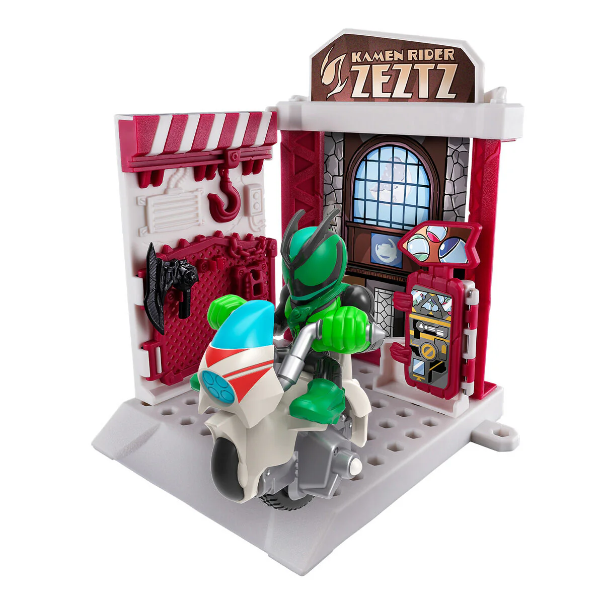 Monsmoto Kamen Rider - Zeztz Esprim Recovery & Garage Set