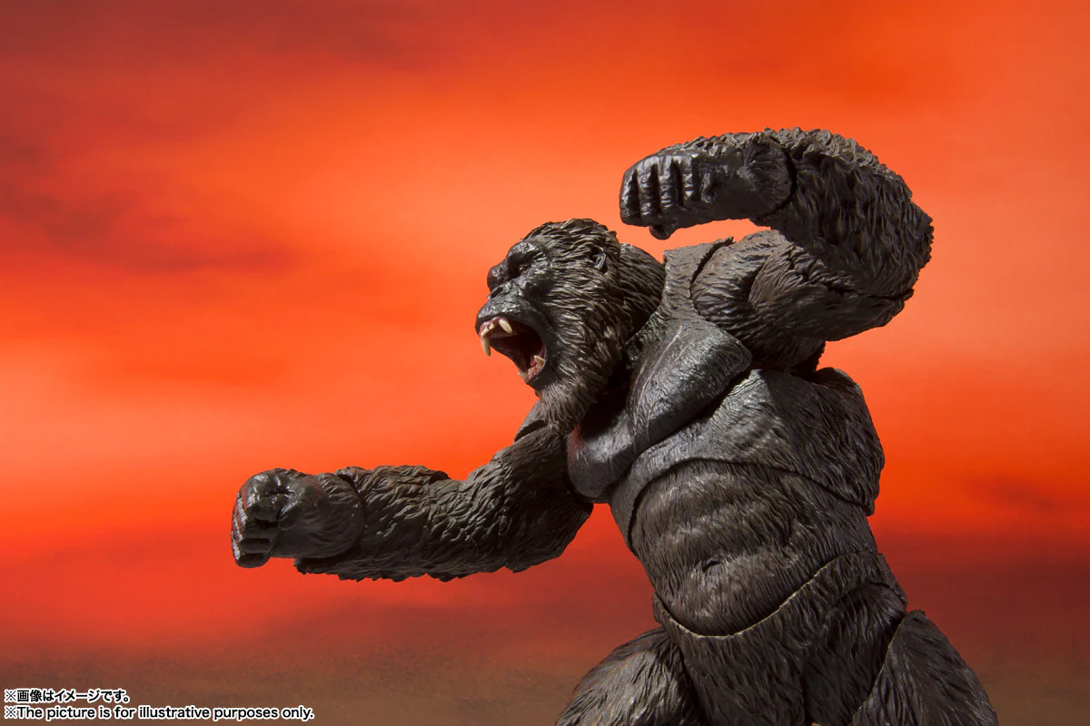 SH MonsterArts King Kong - From Godzilla VS Kong 2021 - Image 7