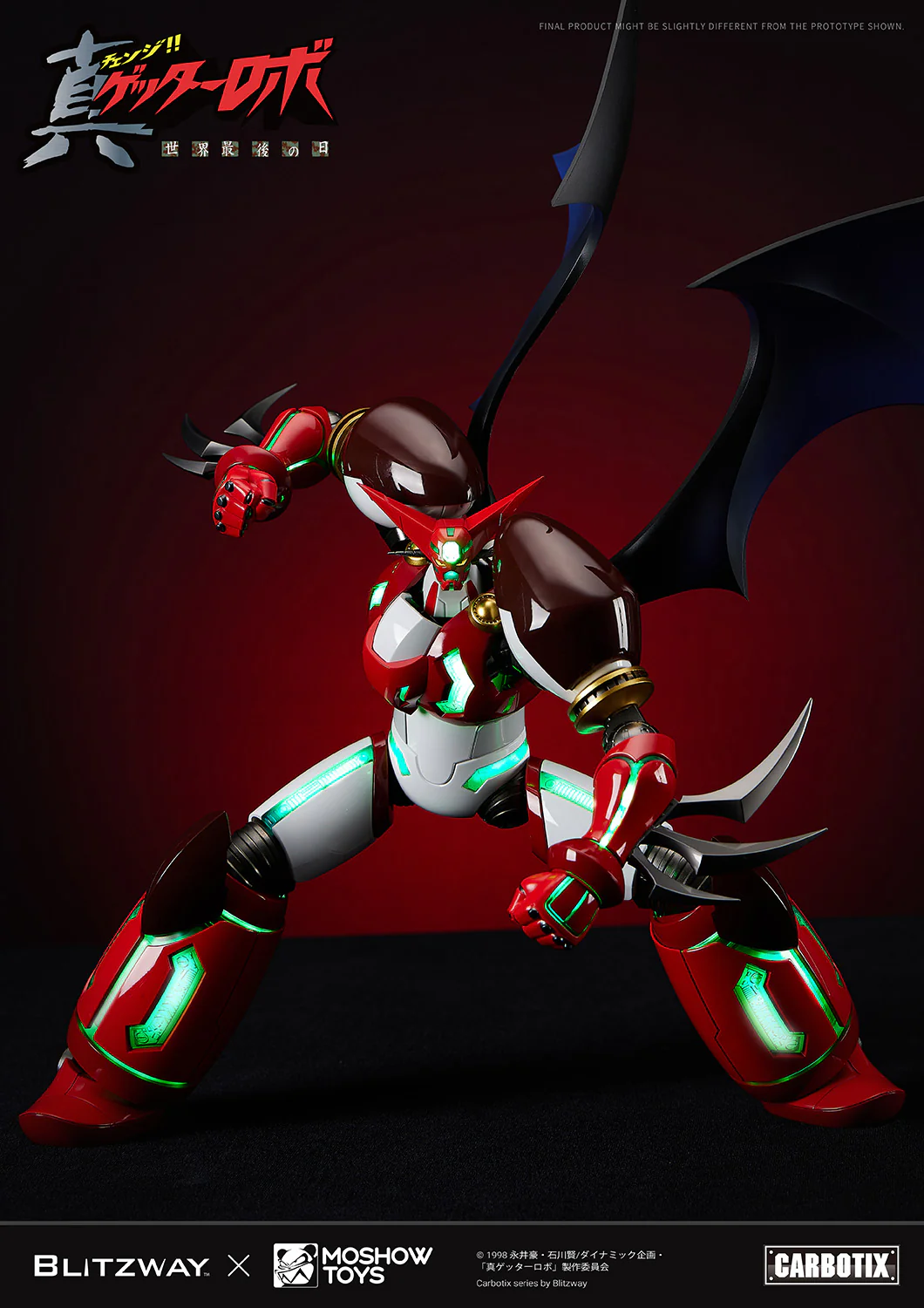 MOSHOWTOYS Carbotix Shin Getter 1 - Getter Robo Armageddon - Image 10