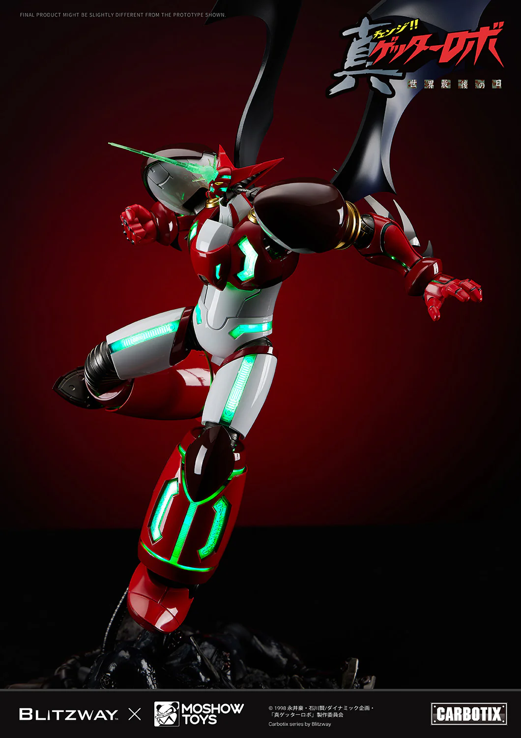MOSHOWTOYS Carbotix Shin Getter 1 - Getter Robo Armageddon - Image 21