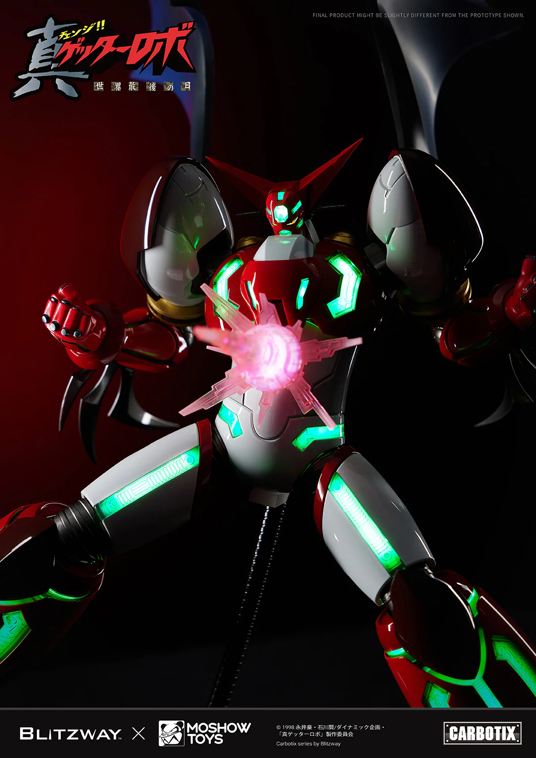 MOSHOWTOYS Carbotix Shin Getter 1 - Getter Robo Armageddon - Image 24