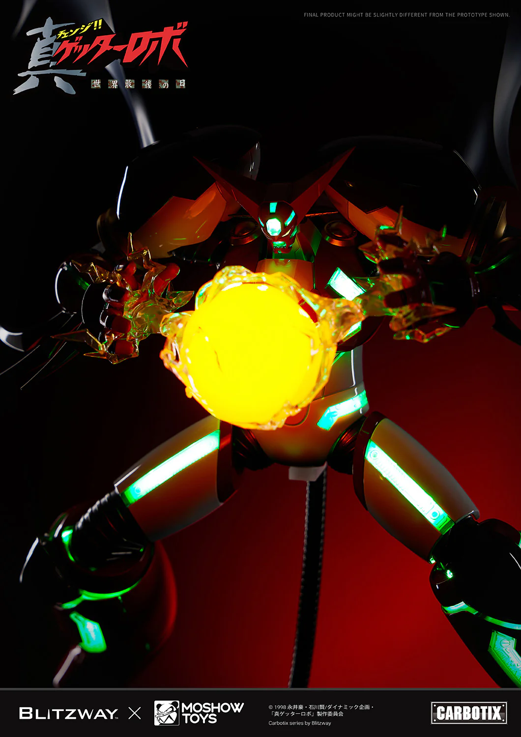 MOSHOWTOYS Carbotix Shin Getter 1 - Getter Robo Armageddon - Image 28