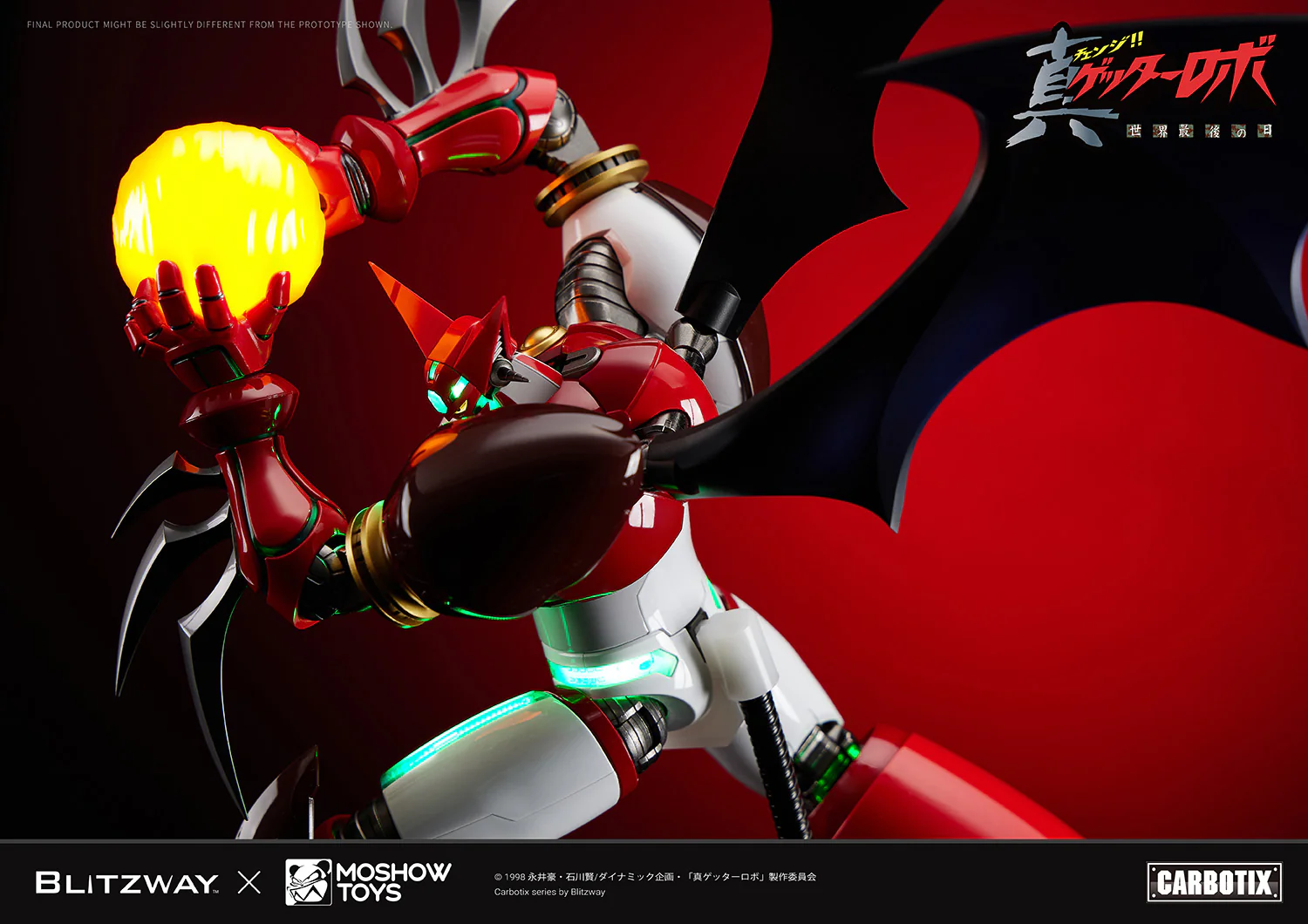 MOSHOWTOYS Carbotix Shin Getter 1 - Getter Robo Armageddon - Image 29