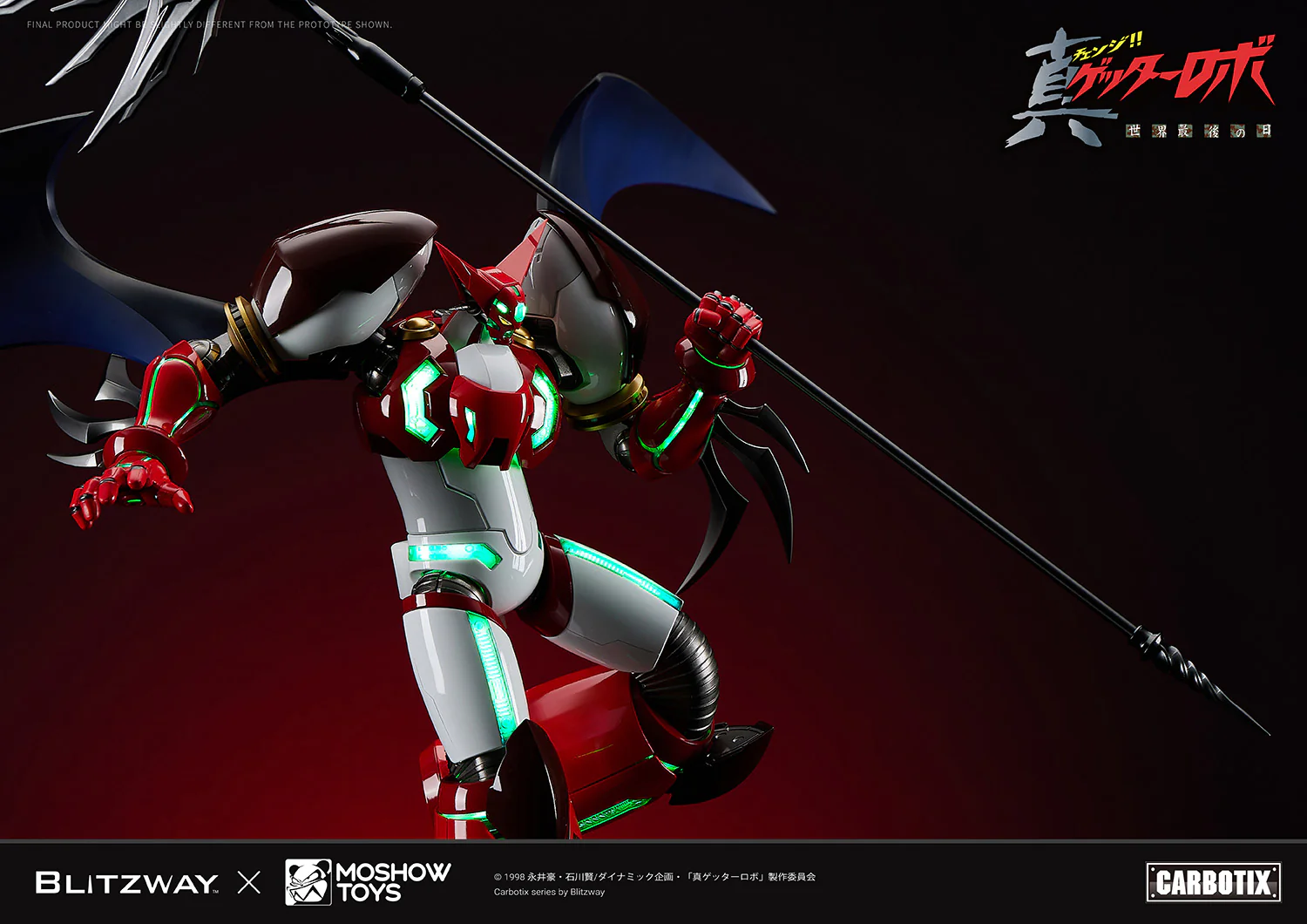 MOSHOWTOYS Carbotix Shin Getter 1 - Getter Robo Armageddon - Image 30