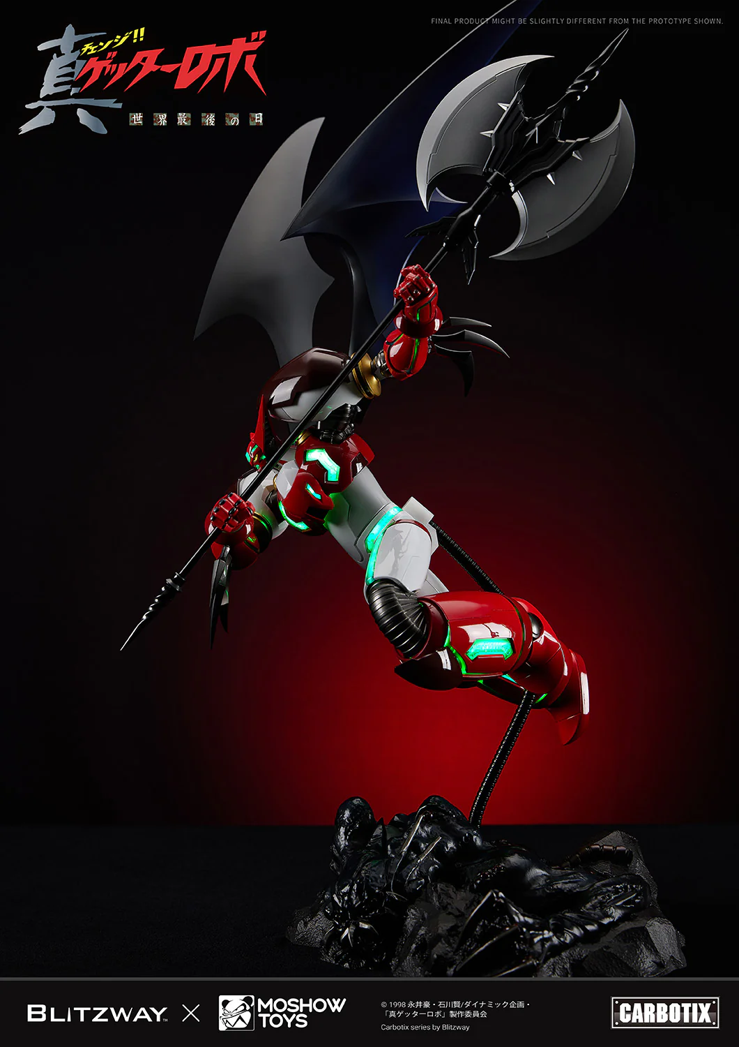 MOSHOWTOYS Carbotix Shin Getter 1 - Getter Robo Armageddon - Image 31