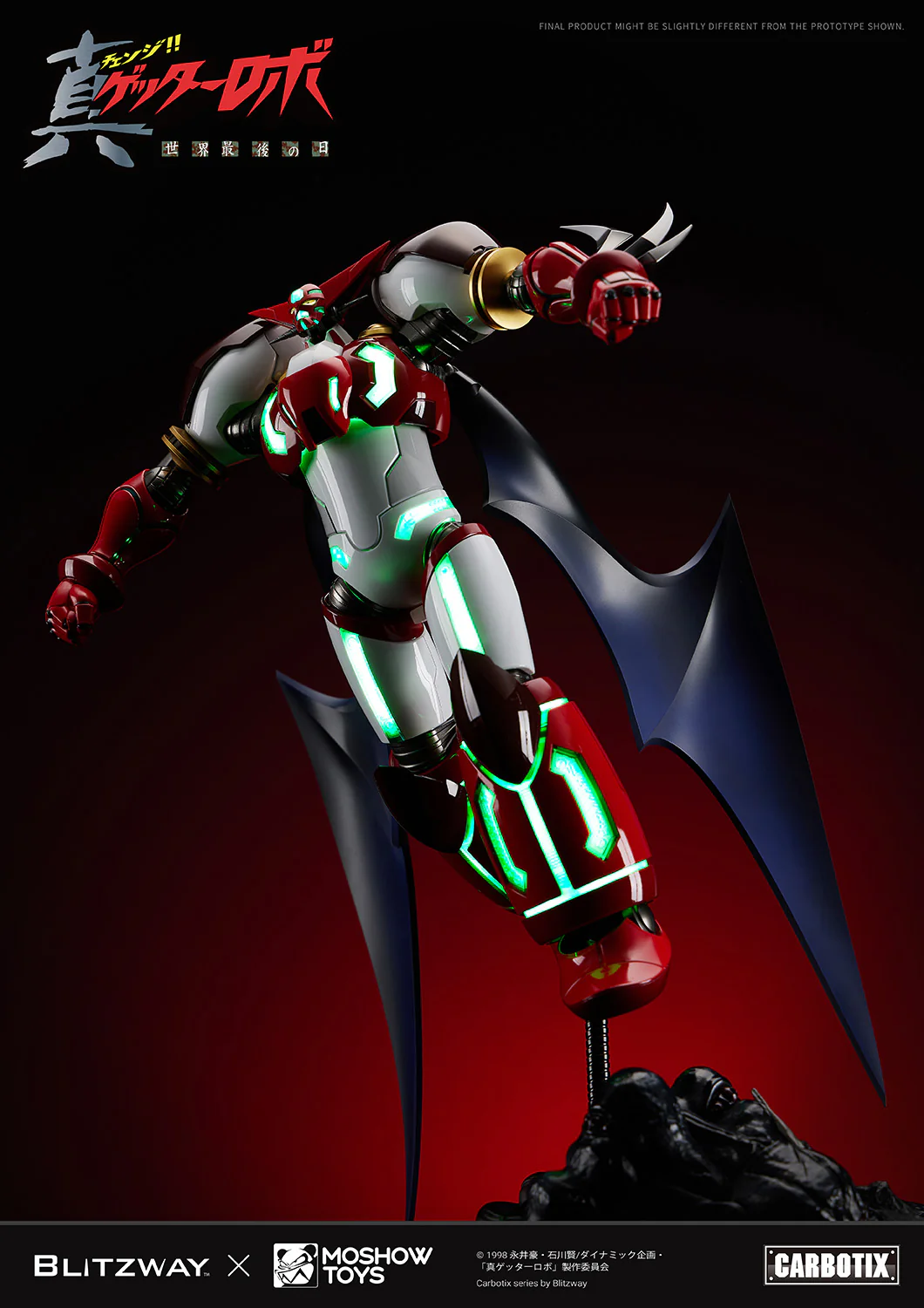 MOSHOWTOYS Carbotix Shin Getter 1 - Getter Robo Armageddon - Image 32