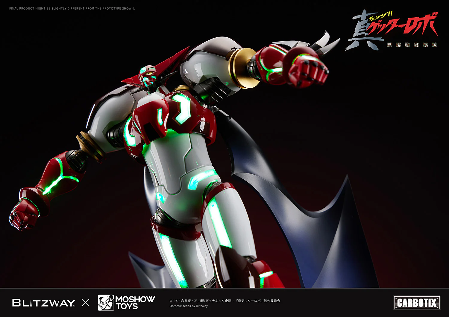 MOSHOWTOYS Carbotix Shin Getter 1 - Getter Robo Armageddon - Image 33