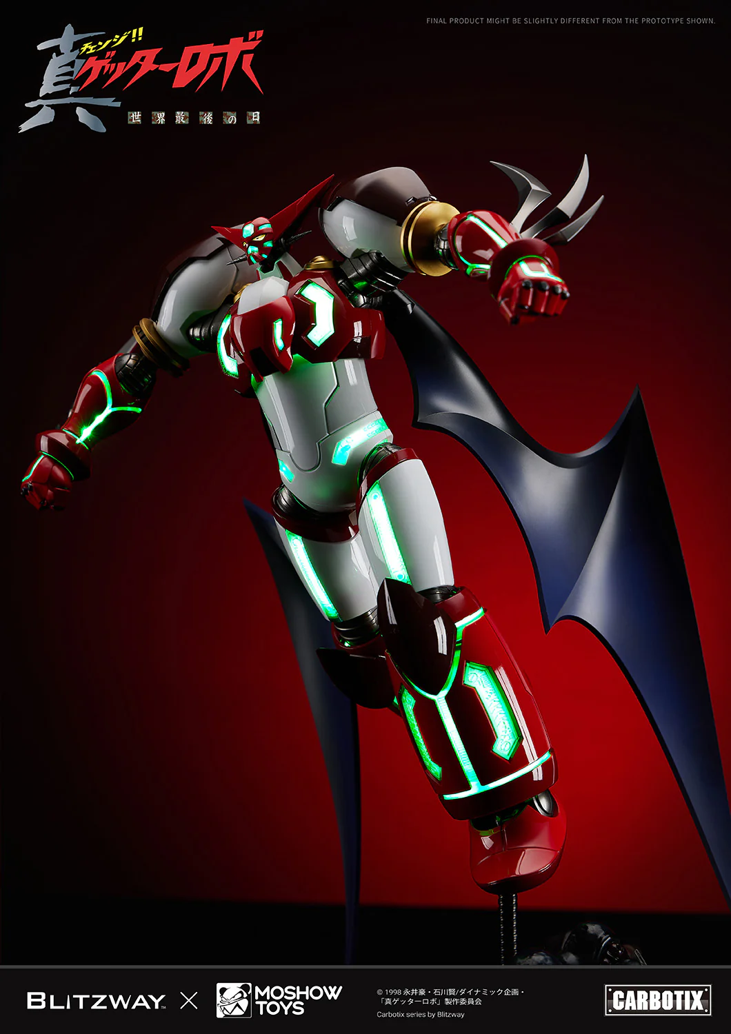 MOSHOWTOYS Carbotix Shin Getter 1 - Getter Robo Armageddon - Image 34