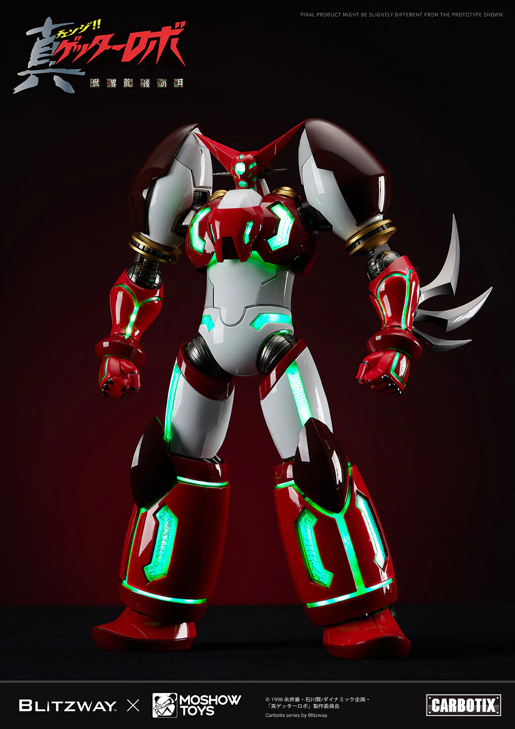 MOSHOWTOYS Carbotix Shin Getter 1 - Getter Robo Armageddon - Image 6