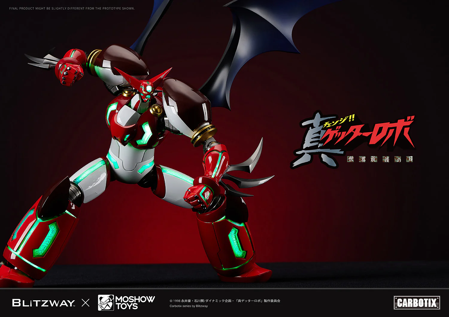 MOSHOWTOYS Carbotix Shin Getter 1 - Getter Robo Armageddon - Image 9