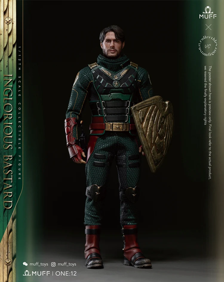 MUFF MF08 Inglorious Bastard 1/12 Scale Action Figure - Image 3