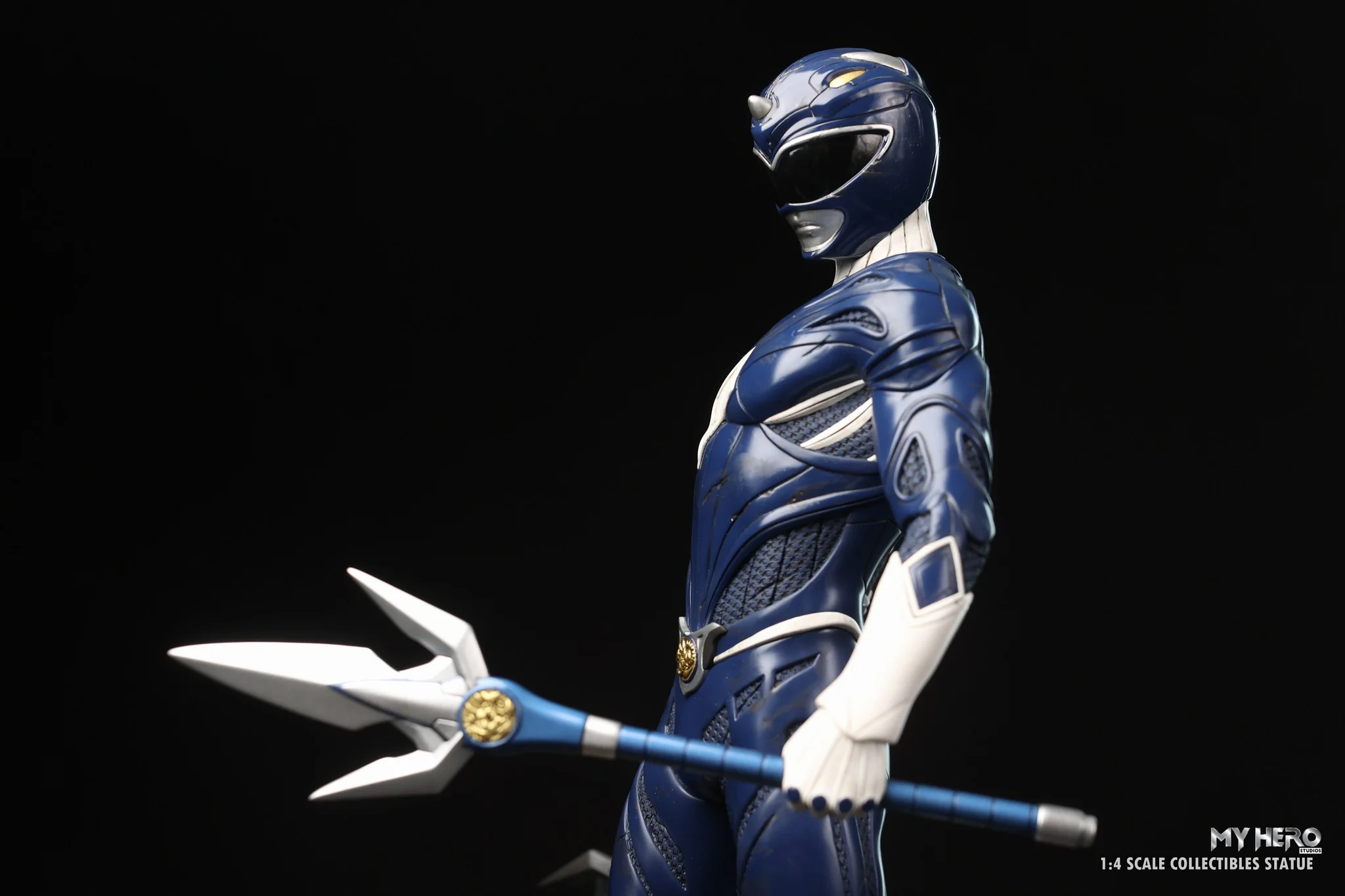 My Hero Studios Blue Ranger 1/4 Scale Collectible Statue - Image 32