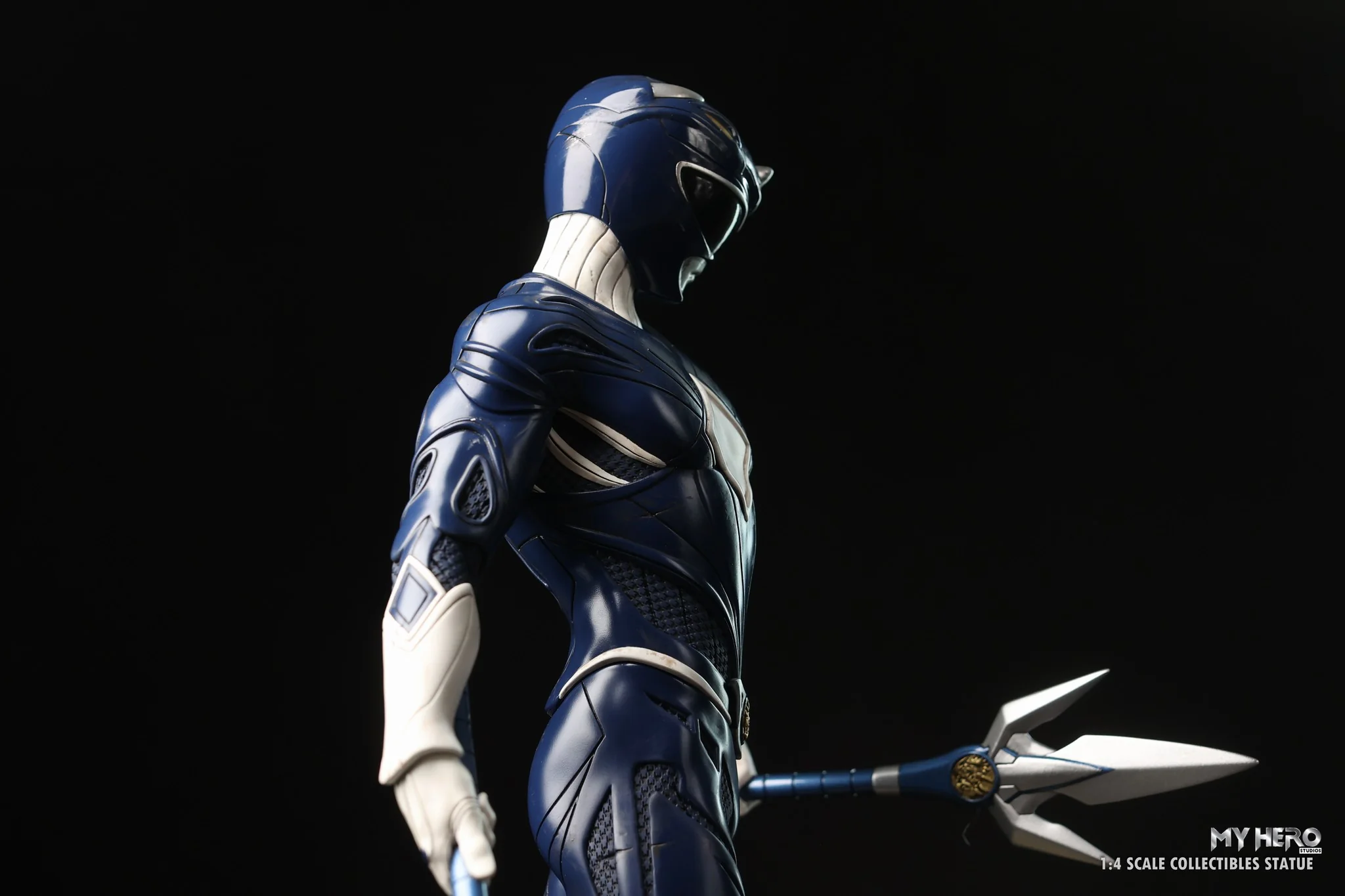 My Hero Studios Blue Ranger 1/4 Scale Collectible Statue - Image 7