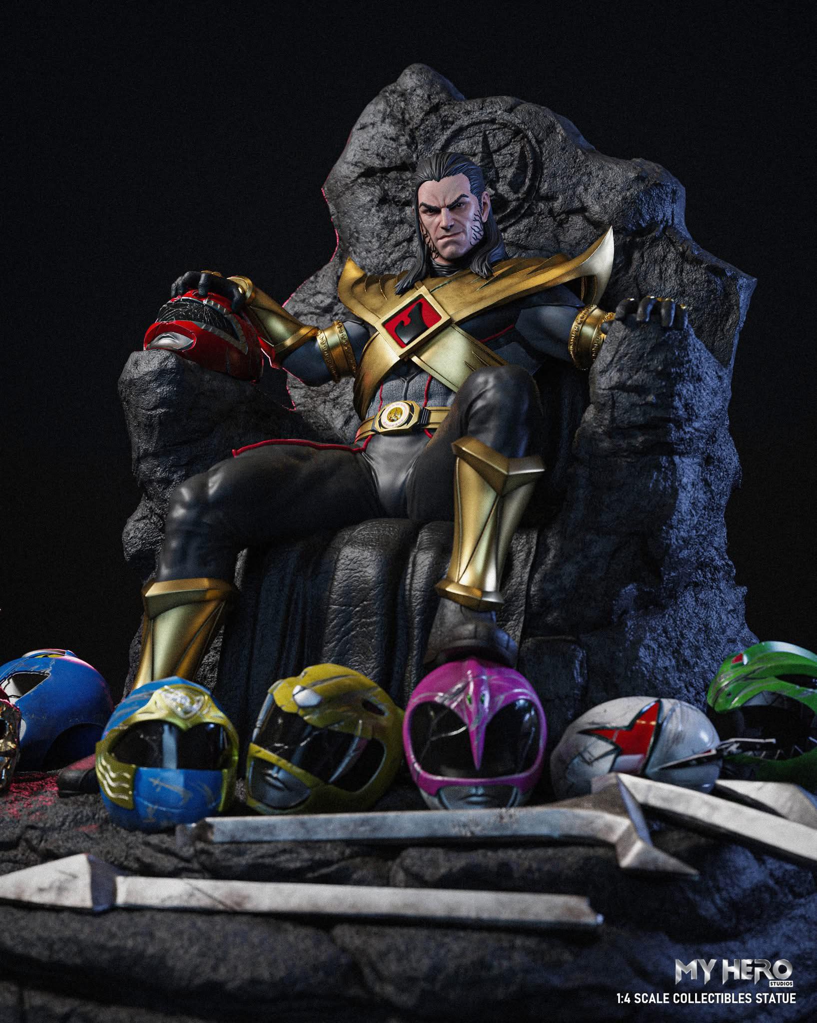 [PREORDER] My Hero Studios Lord Drakkon Evo III 1/4 Scale Collectible Statue - Regular Version - Image 11