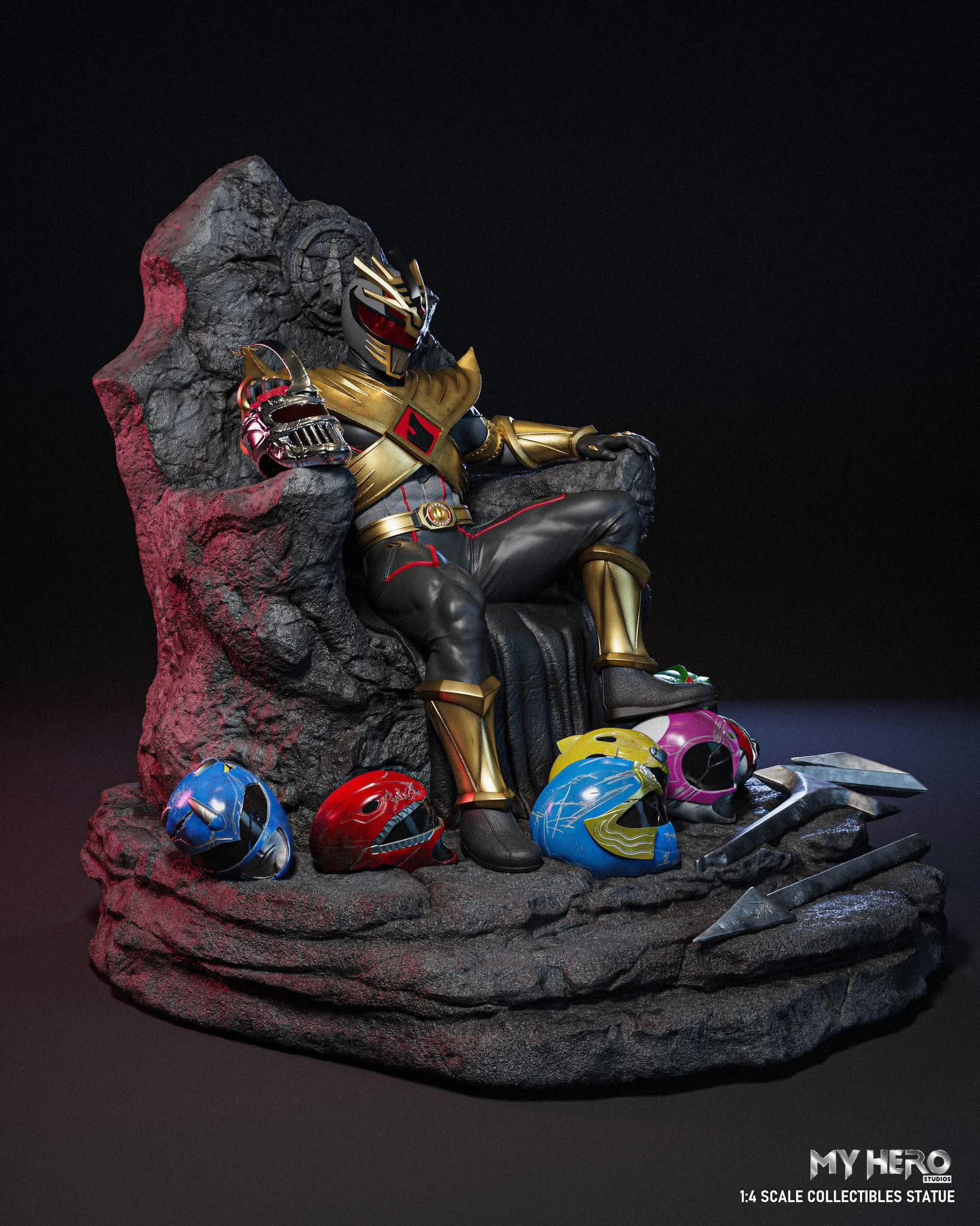 [PREORDER] My Hero Studios Lord Drakkon Evo III 1/4 Scale Collectible Statue - Regular Version - Image 14