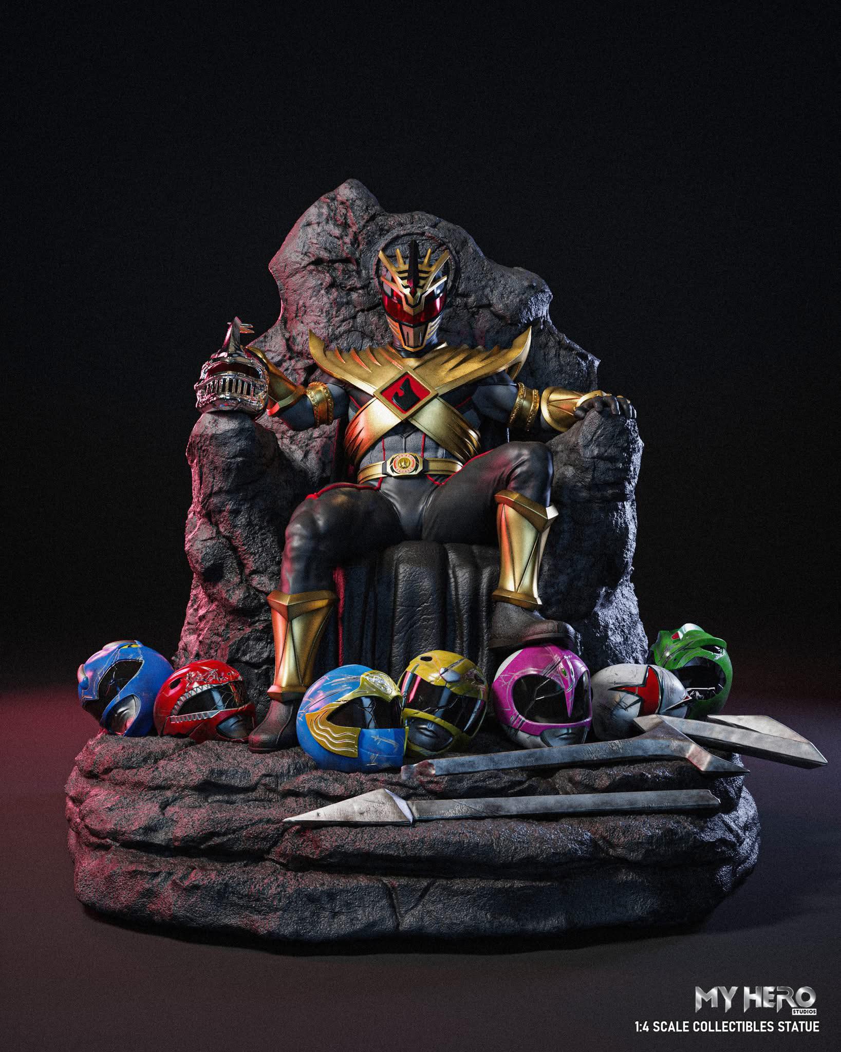 [PREORDER] My Hero Studios Lord Drakkon Evo III 1/4 Scale Collectible Statue - Regular Version - Image 15