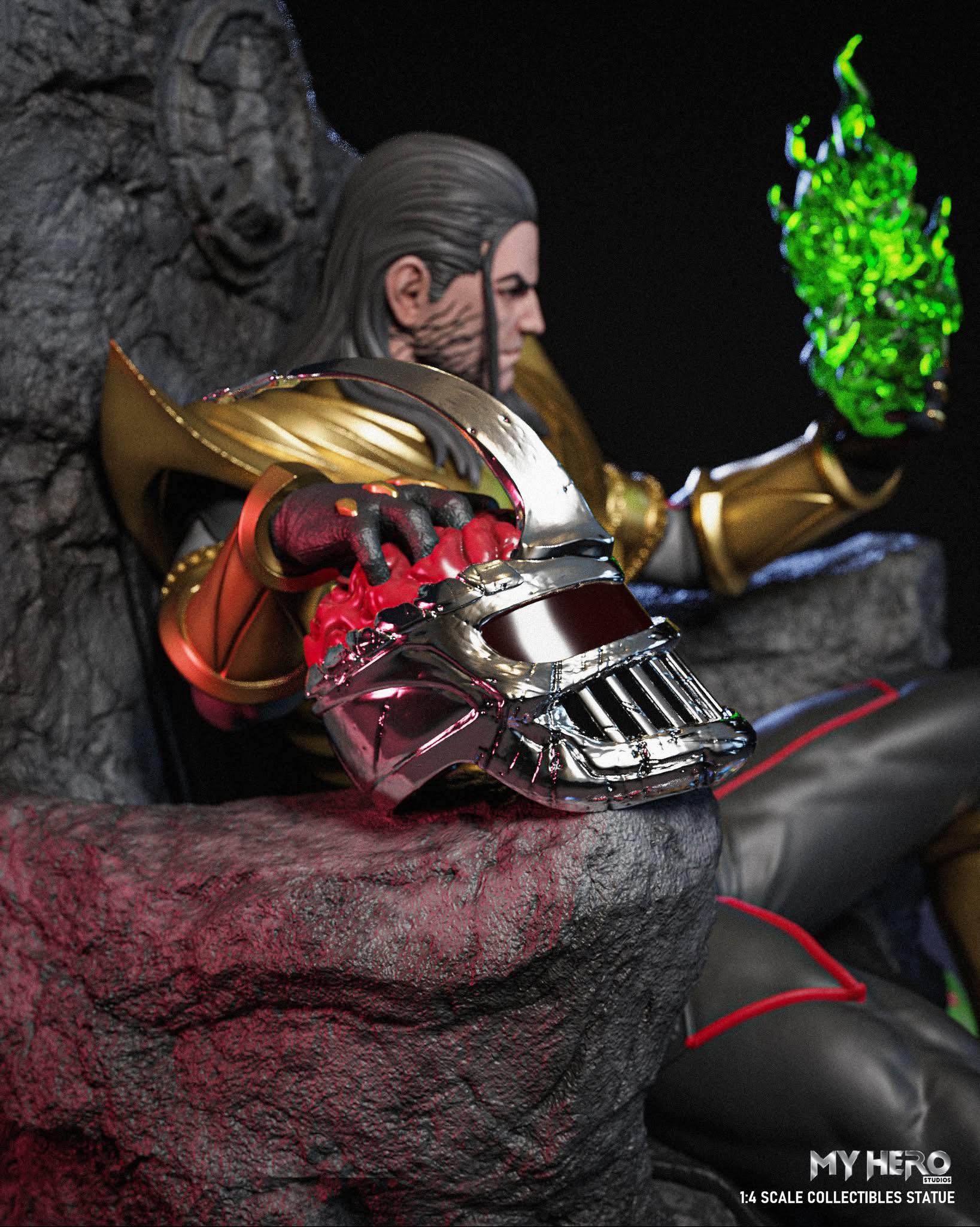 [PREORDER] My Hero Studios Lord Drakkon Evo III 1/4 Scale Collectible Statue - Regular Version - Image 4